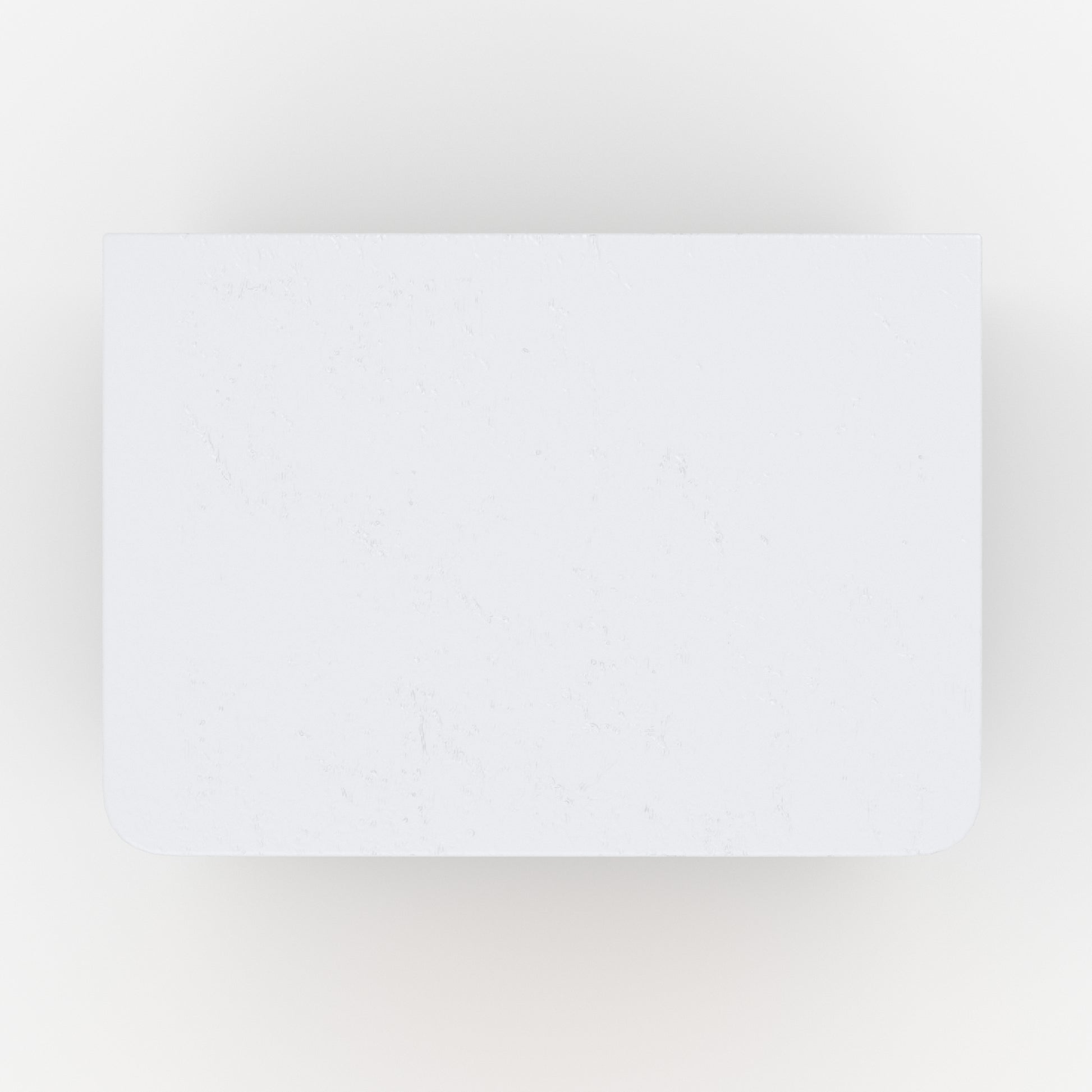 table de chevet en bois et beton blanc fira