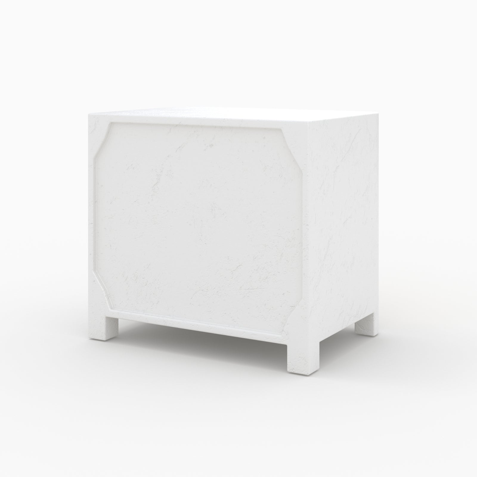 table de chevet fira en bois et beton