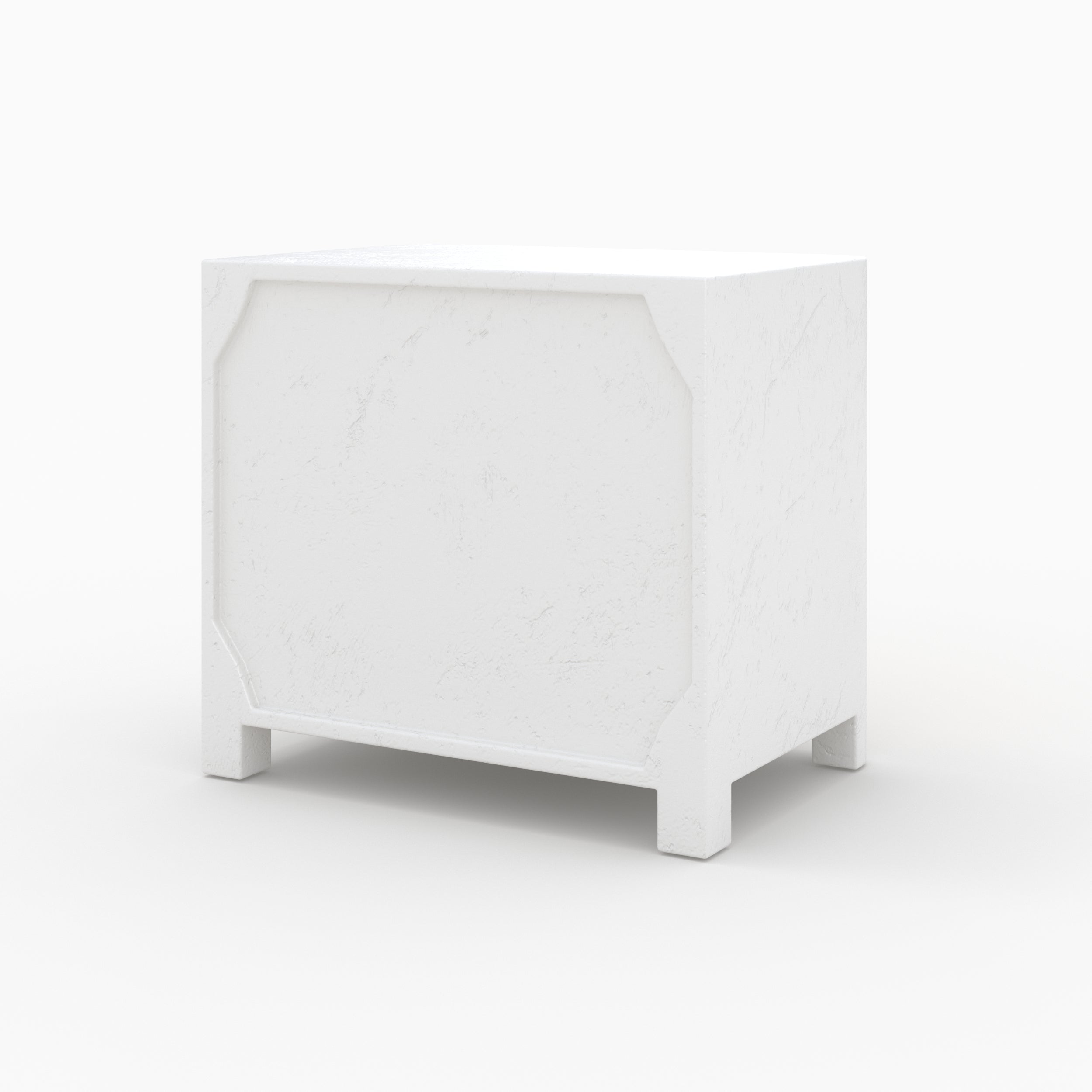table de chevet fira en bois et beton
