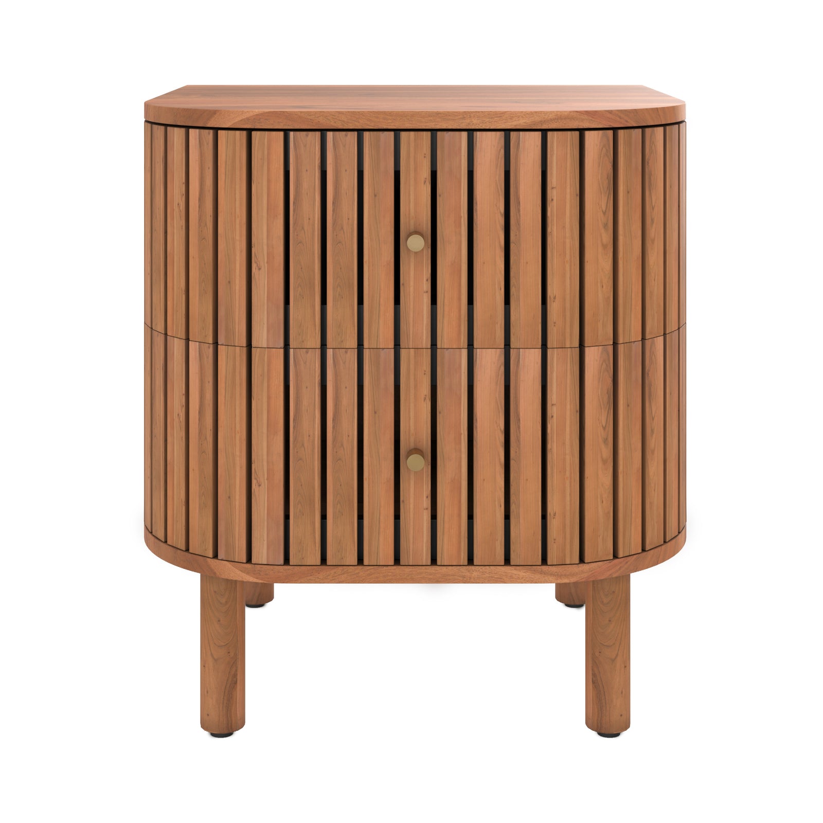 table de chevet paola en bois d acacia fond blanc