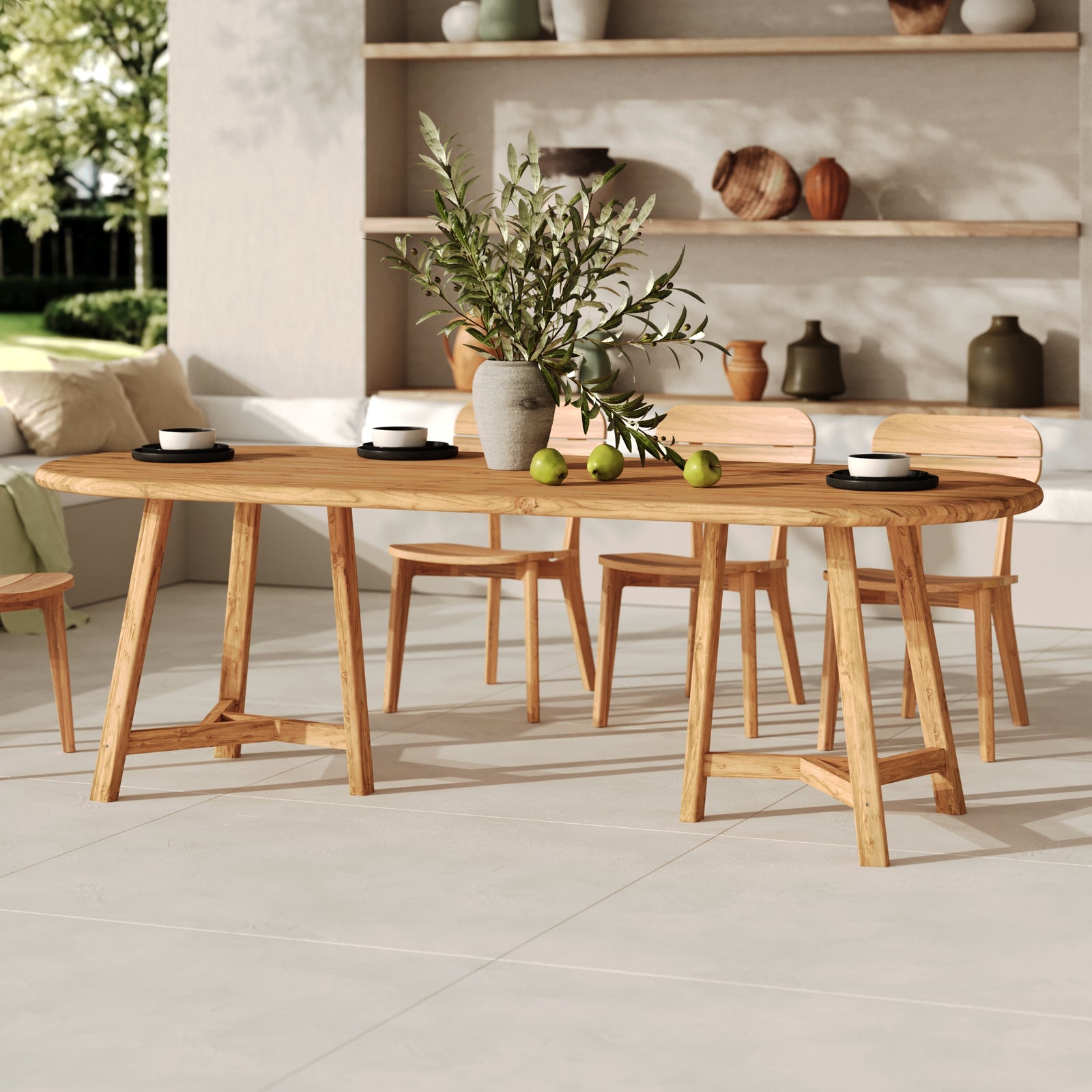 table de jardin bora en bois de teck recycle solide_terrasse_boheme