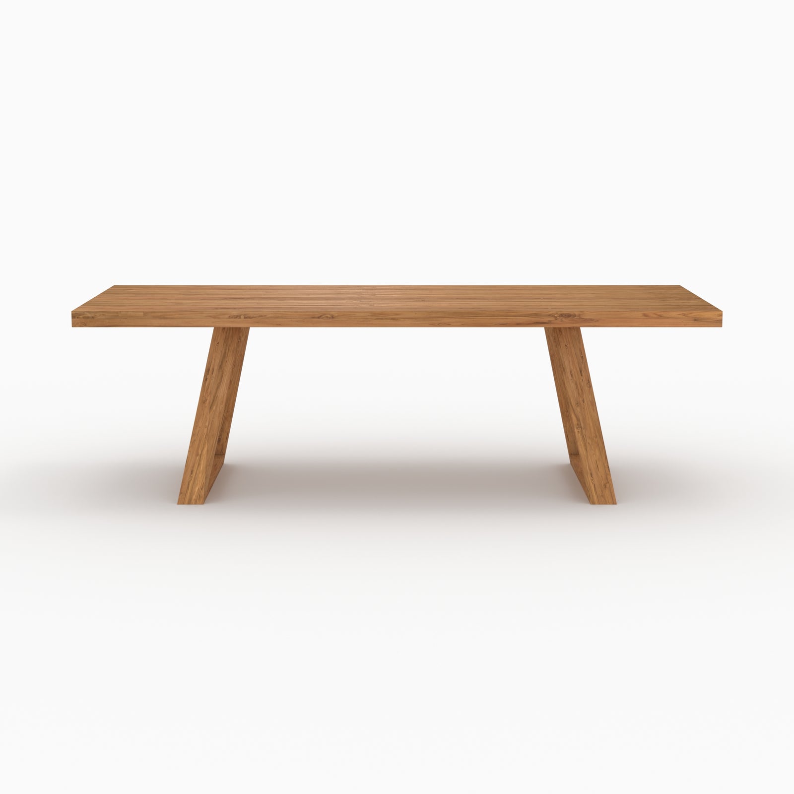 table de jardin luma rectangulaire en bois de teck 10 personnes