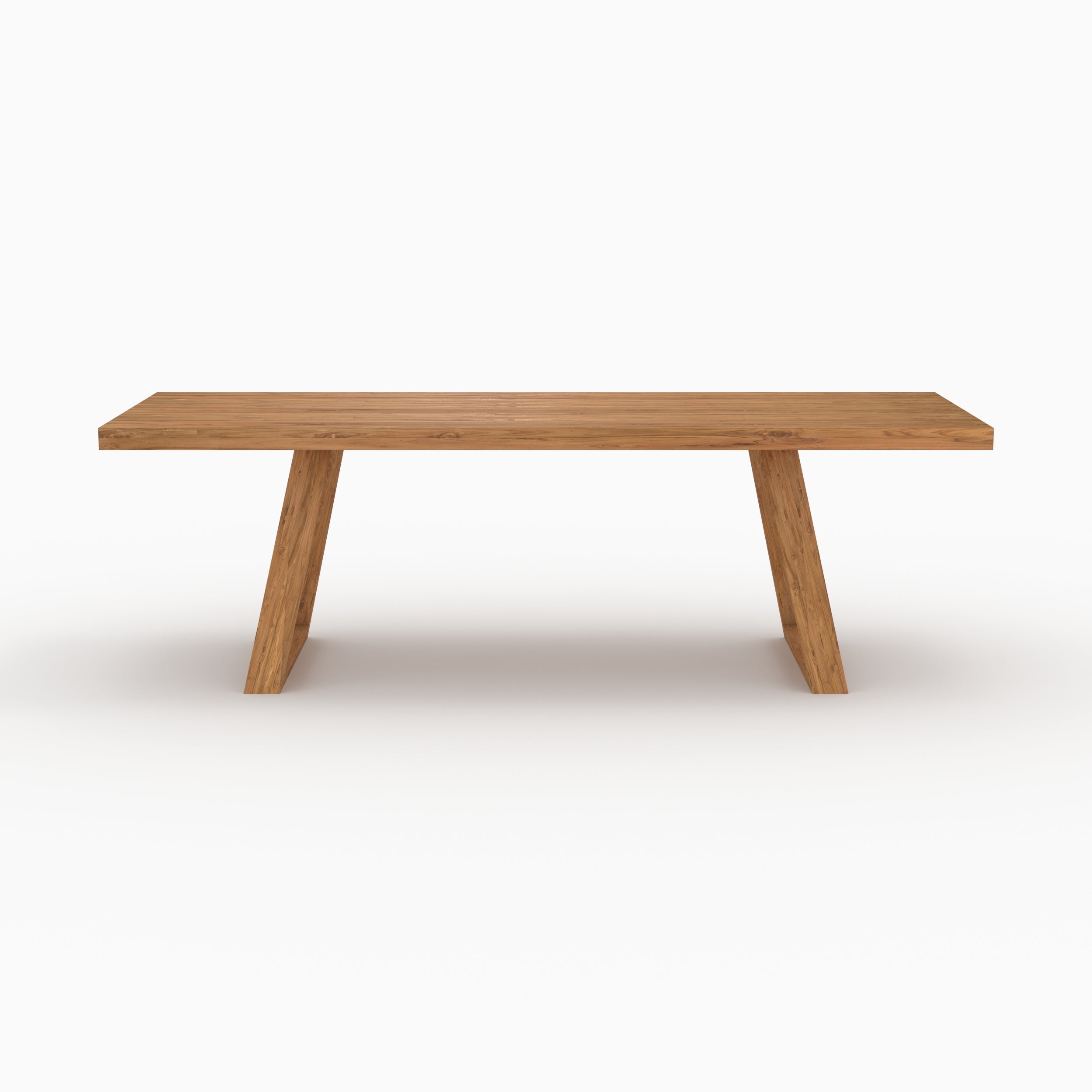 table de jardin luma rectangulaire en bois de teck 10 personnes