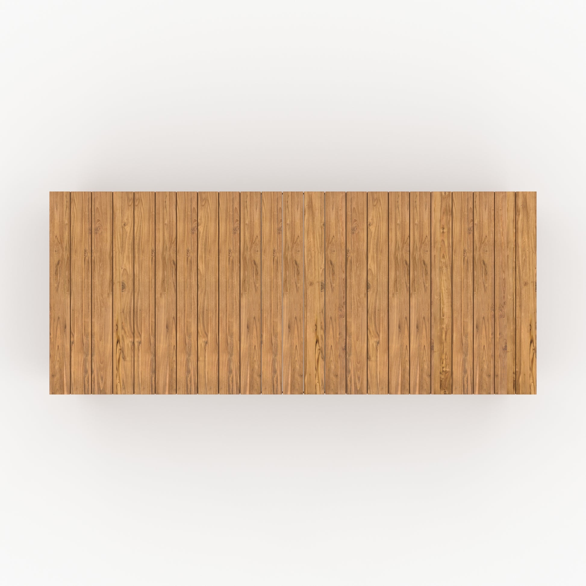 table de jardin rectangulaire en bois de teck recycle 10 personnes zia