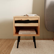 Table de chevet Alabama 1 tiroir et 1 niche