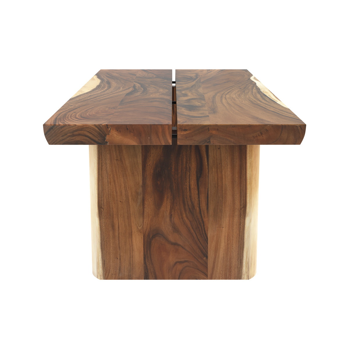 table de repas 8 personnes bois tanah 220 cm