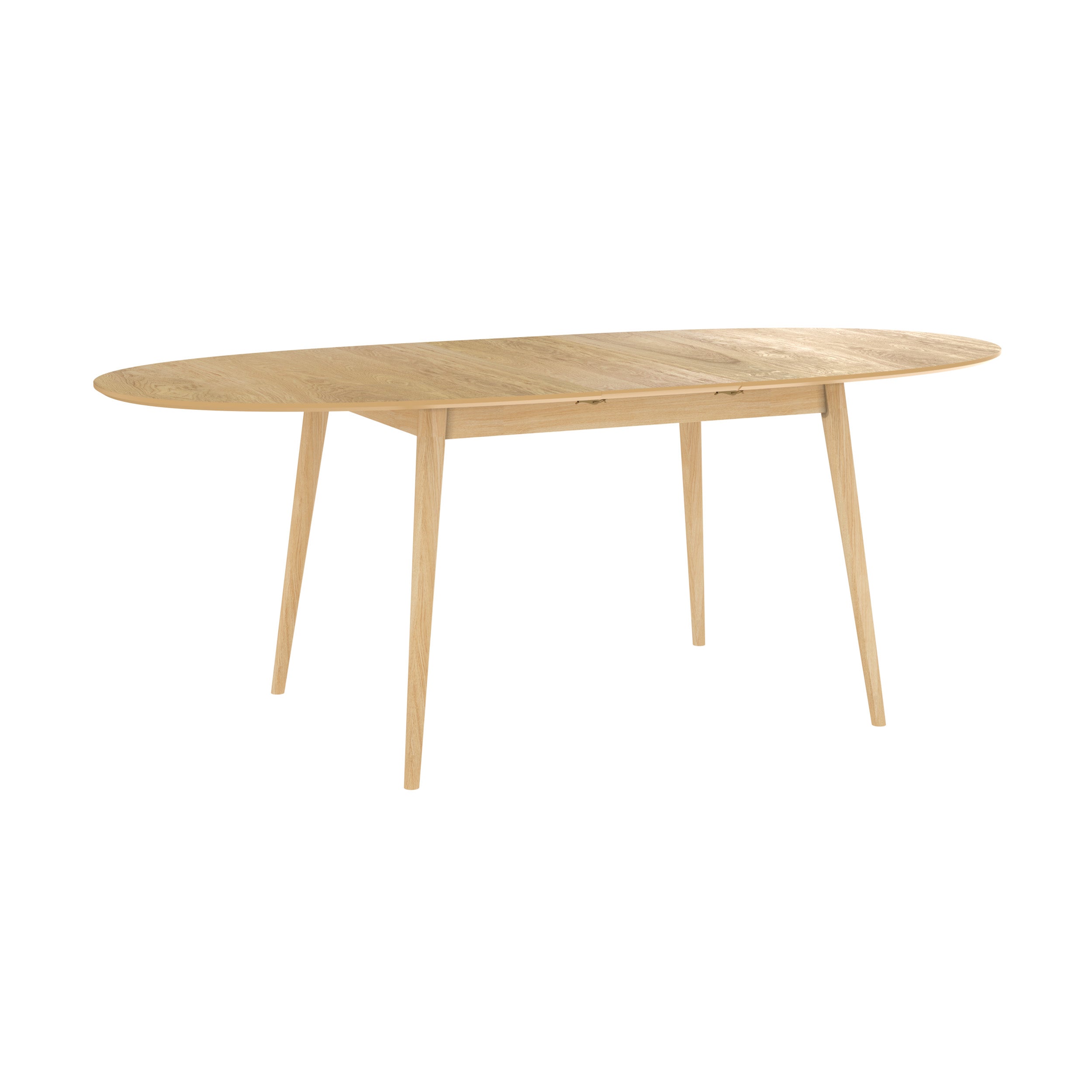 table de repas ovale bois clair eddy 6 8 personnes