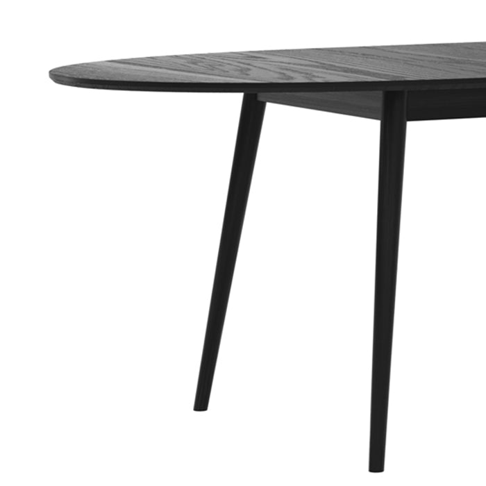 table eddy scandinave en bois noir