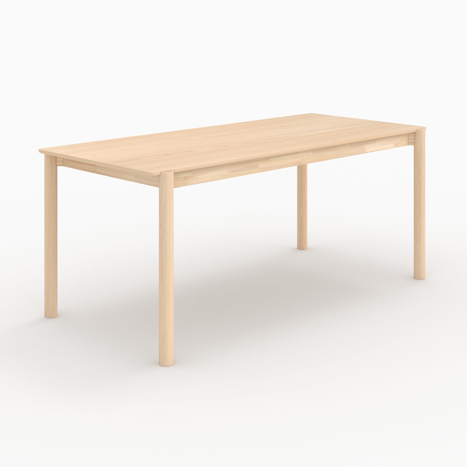 table en bois clair rdv d_co