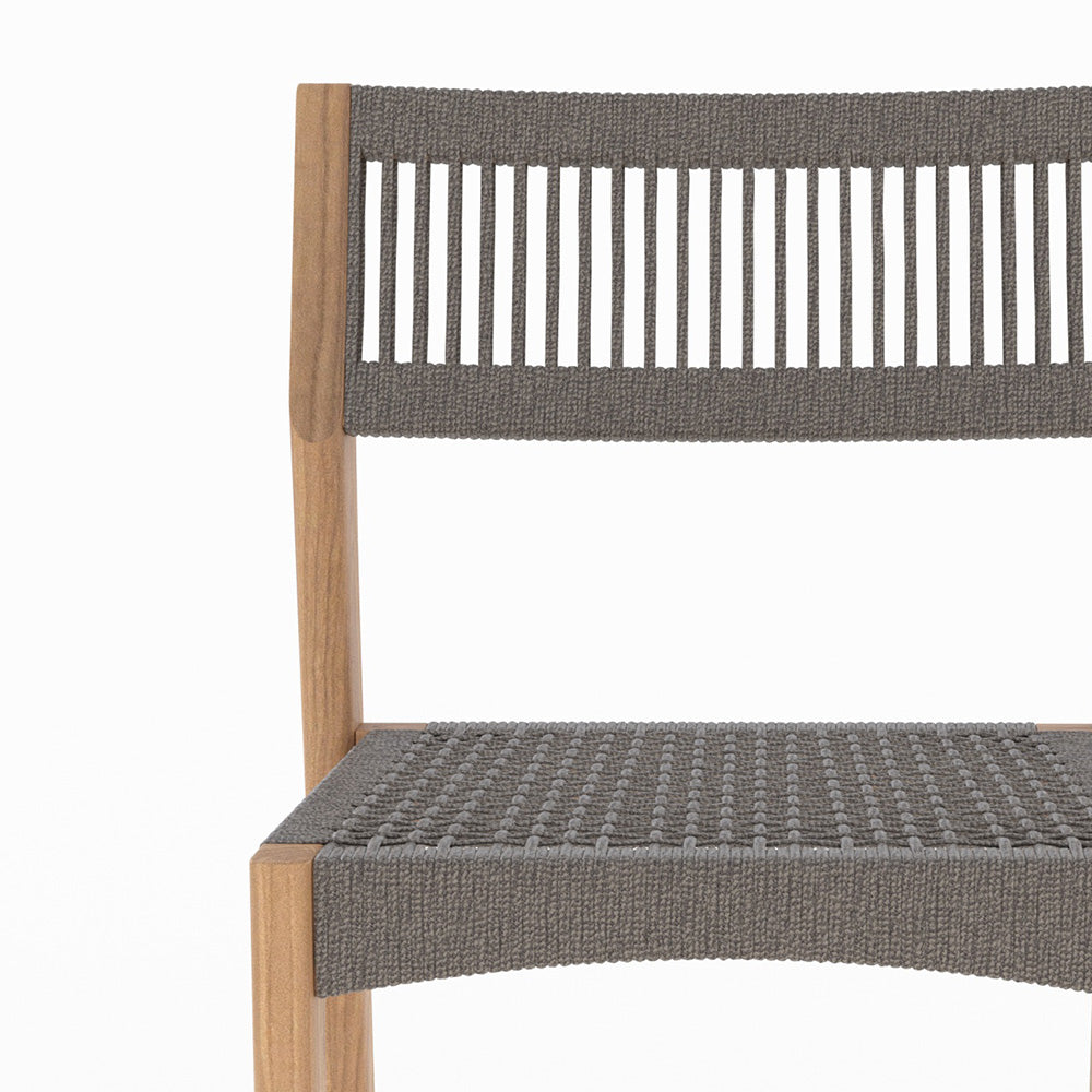 table et chaise de jardin kora 6 personnes bois de teck massif