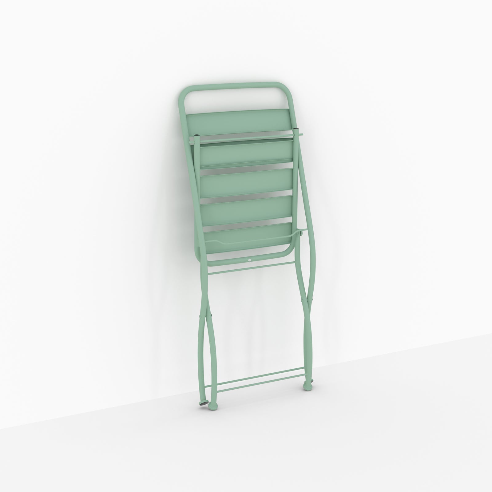 table et chaises de jardin en metal ver clair 4 personnes yumi