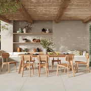 table et chaises exterieur de jardin 8 personnes lumo