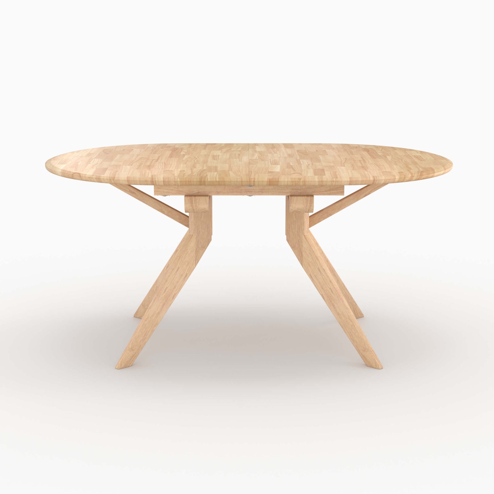 table extensible en bois clair 6 8 personnes merlin