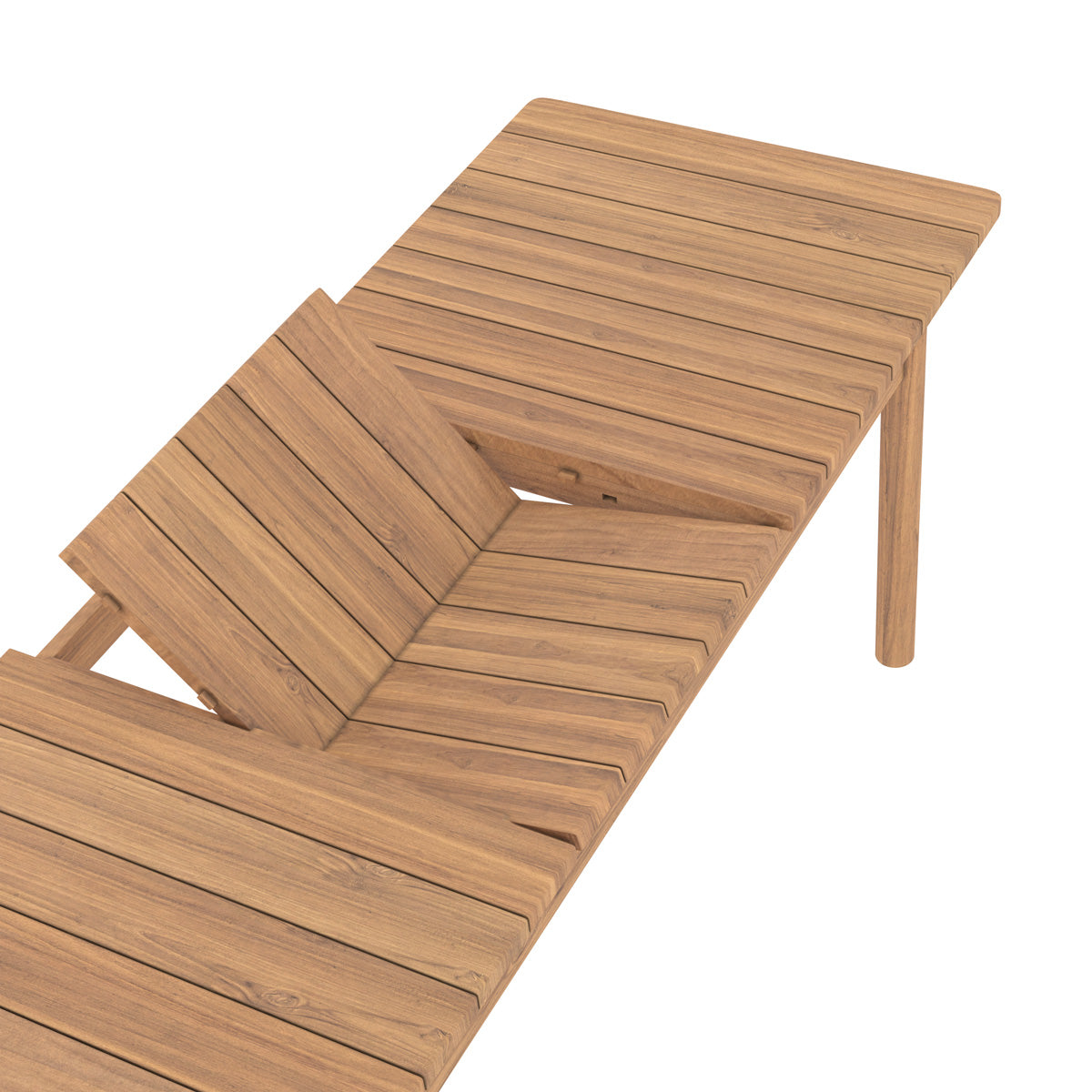 table extensible rectangulaire de jardin berka 180 245 cm