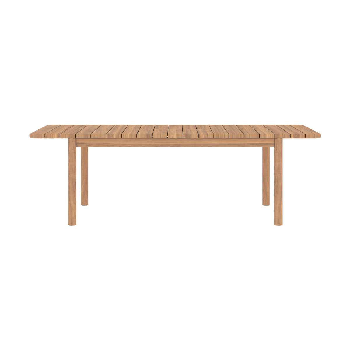 table extensible rectangulaire de jardin berka 6 10 personnes