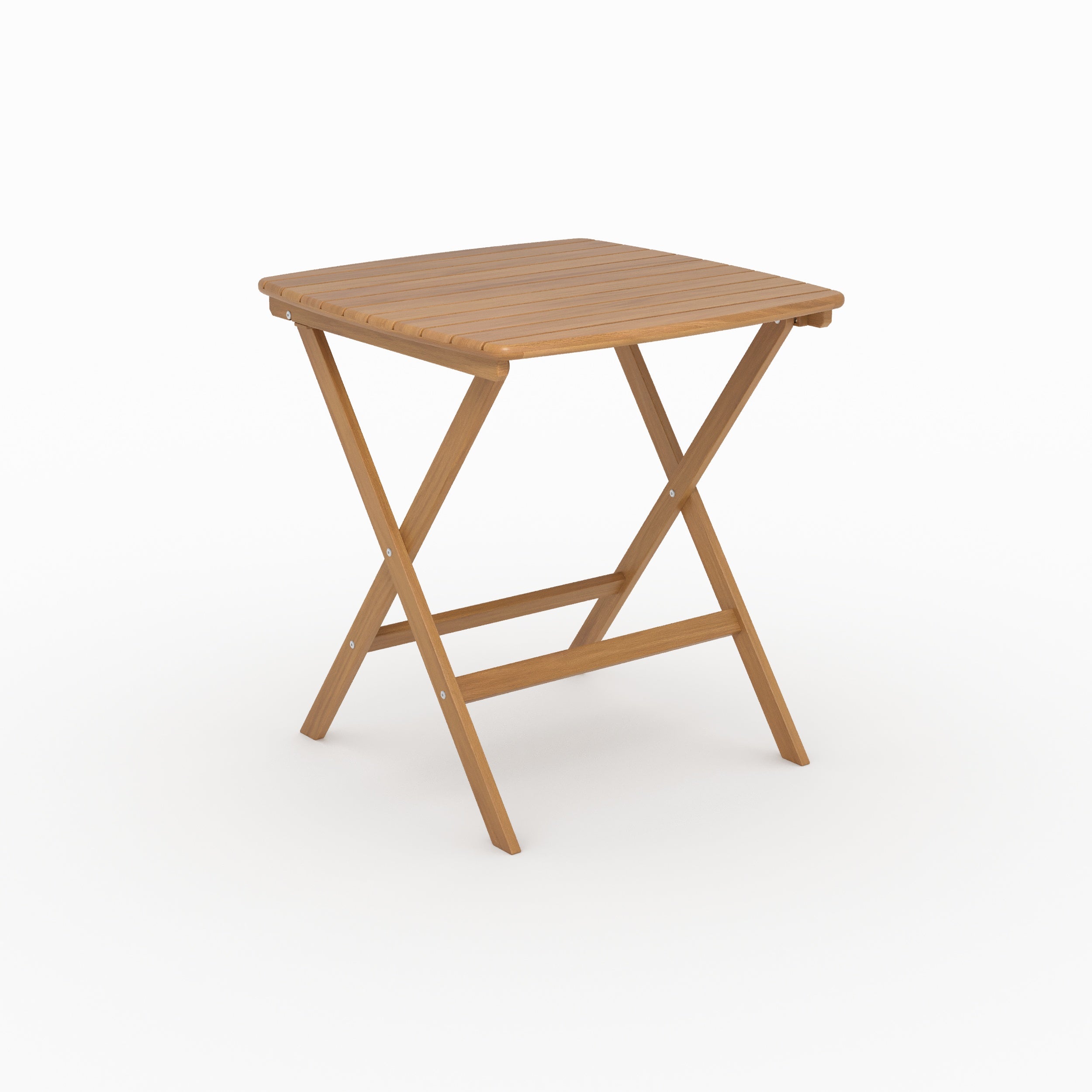 Table et chaises de jardin Siquijor en bois d'acacia huilé 2 personnes