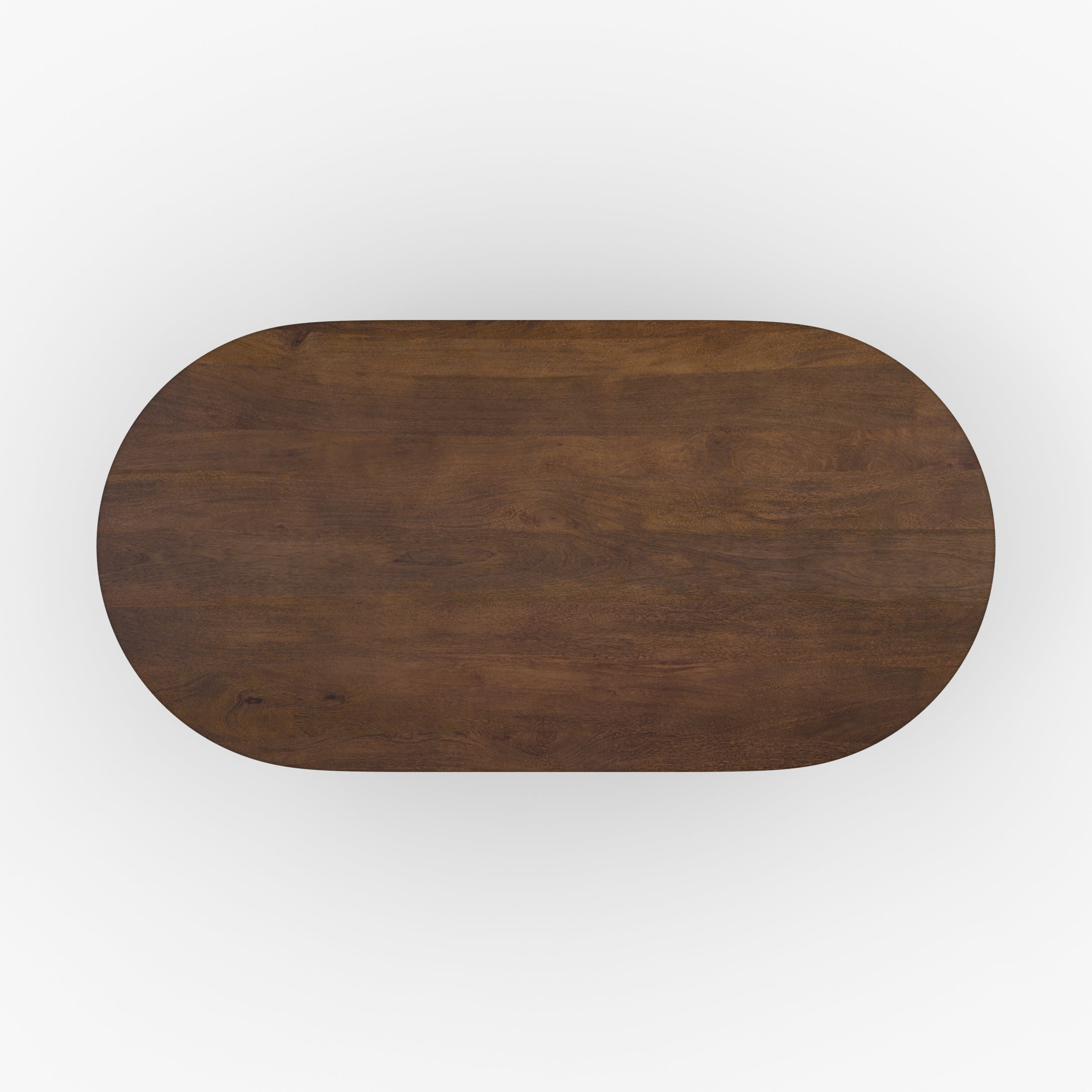 table ovale alix bois de manguier massif 6 places