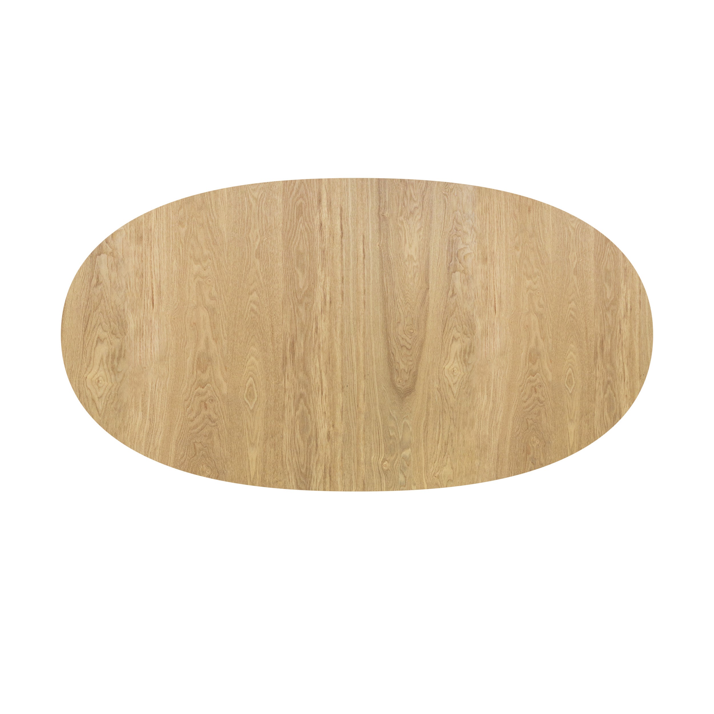table ovale bois clair extensible eddy