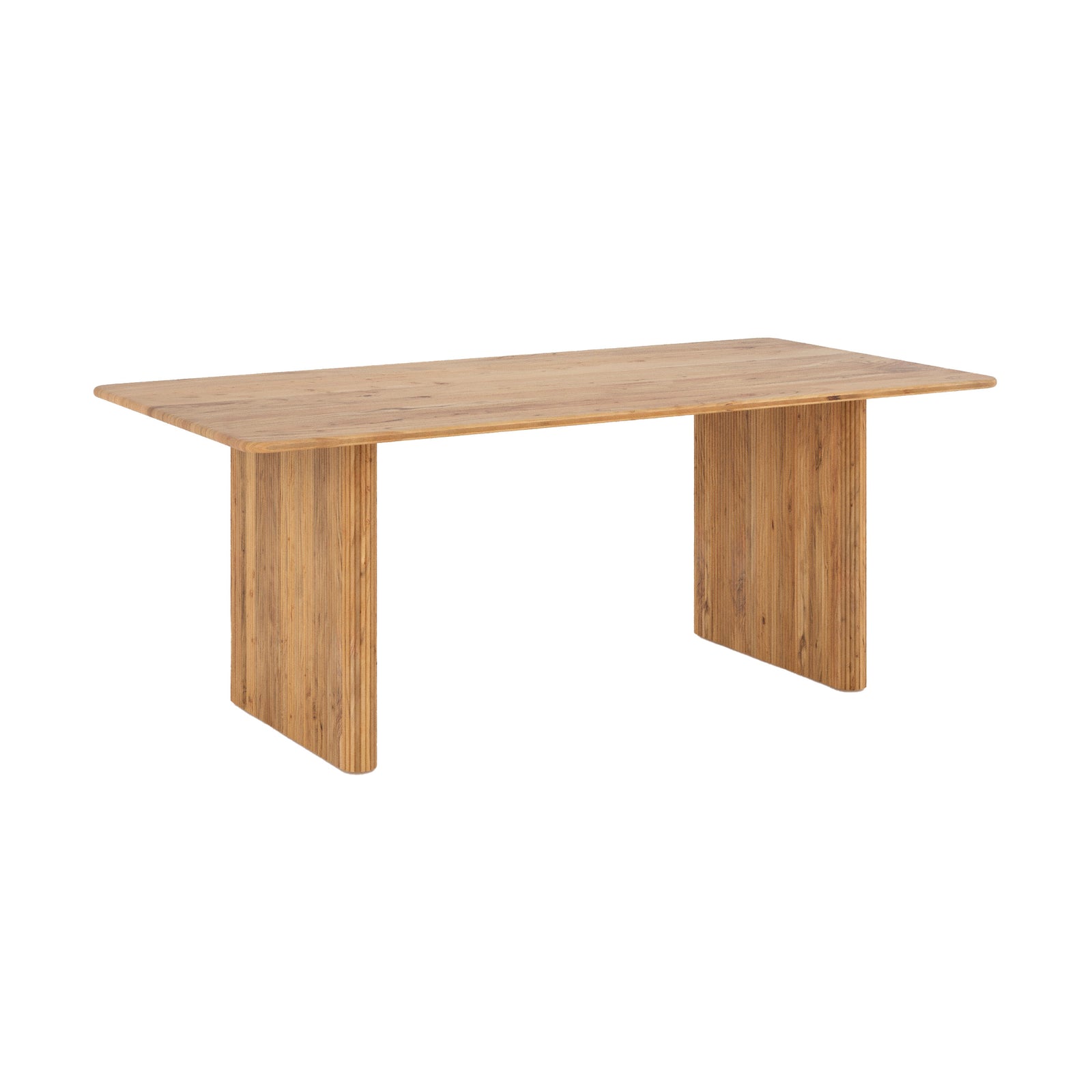 table rectangulaire auxane en bois acacia 8 personnes fond blanc