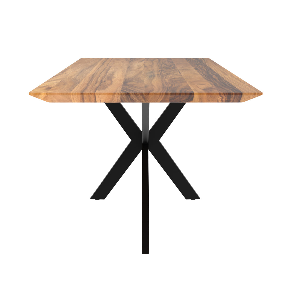 table rectangulaire ethnique bois de suar surdiman