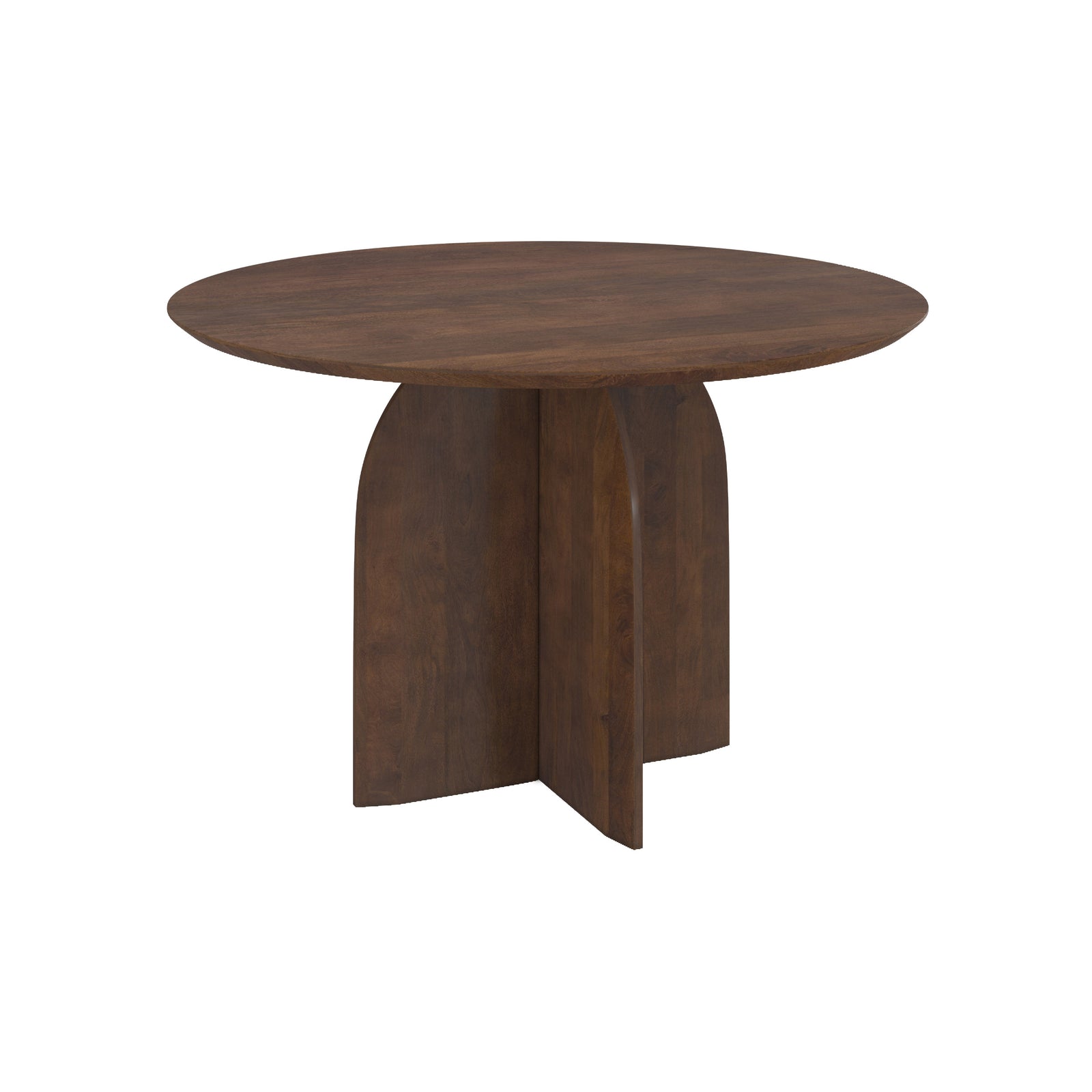 table ronde caipi en bois de manguier 4 places