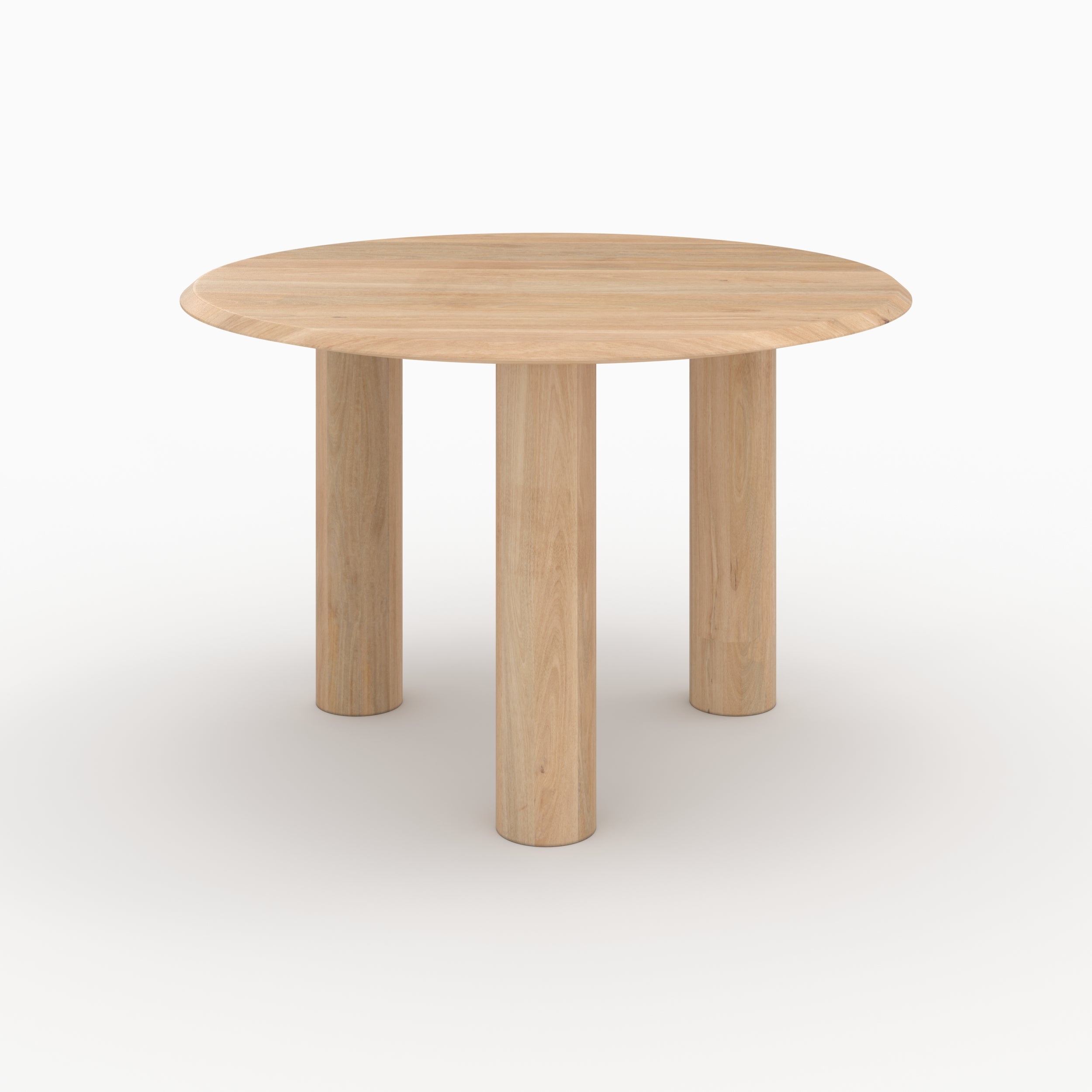 table ronde sacha en bois de manguier 4 places