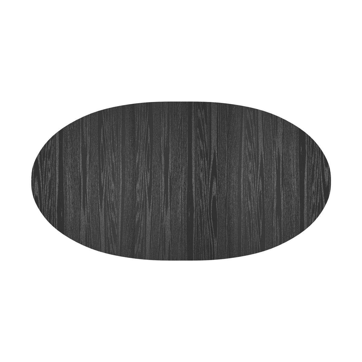 table scandinave en bois noir eddy extensible