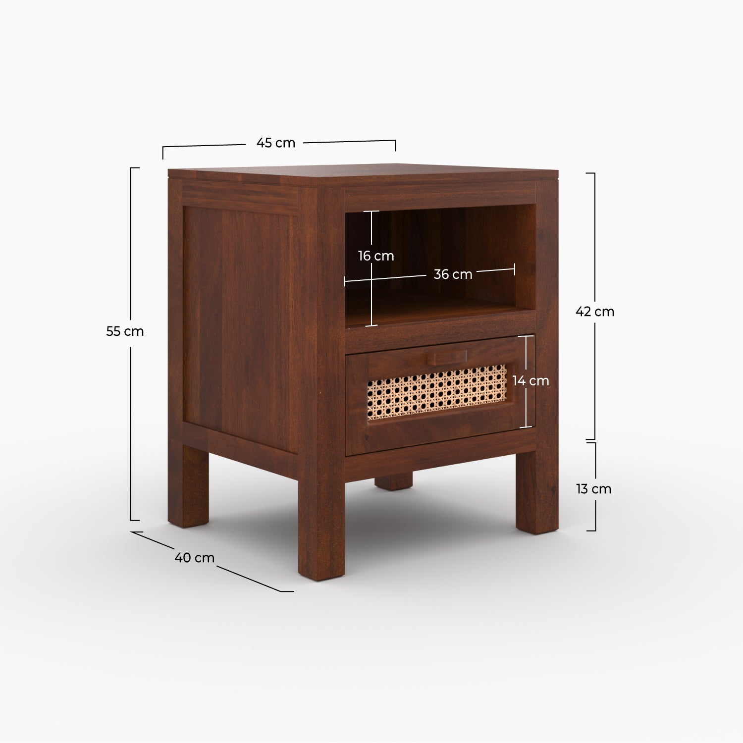 table_chevet_tiki_cannage_fonce_manguier_bois_vintage