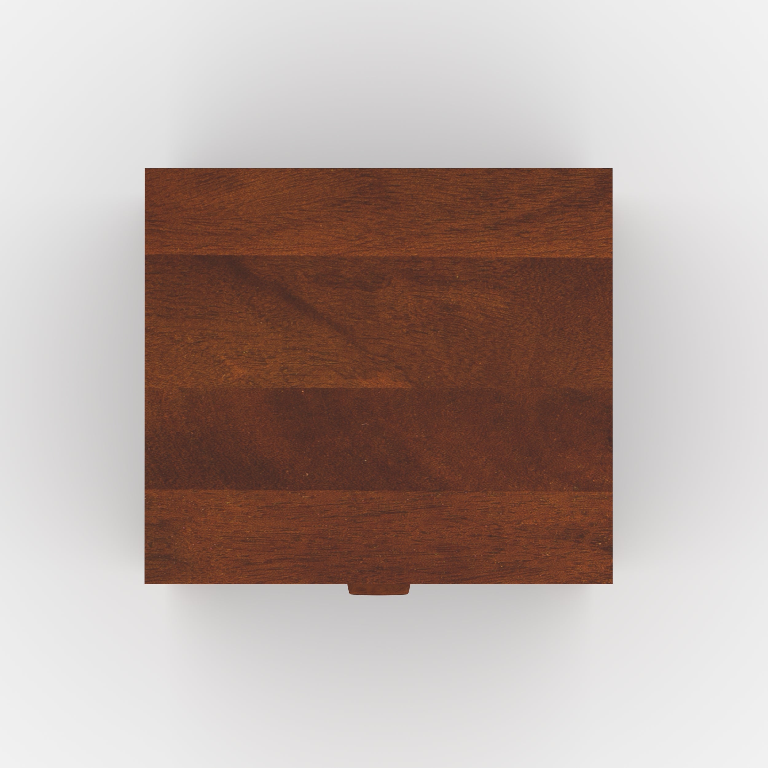 table_chevet_tiki_vintage_cannage_bois_fonce_manguier