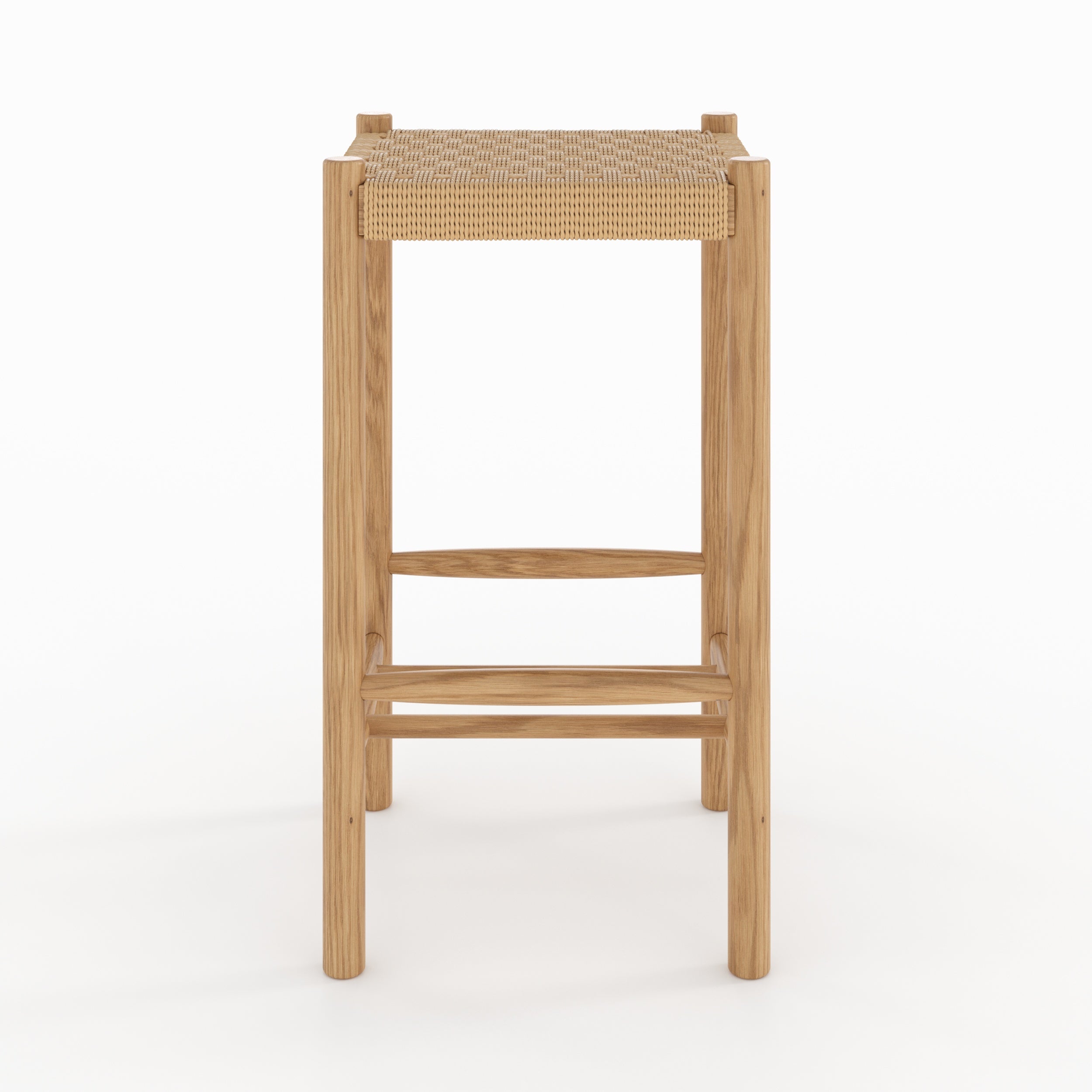 tabouret bar kepler 65 cm bois chene