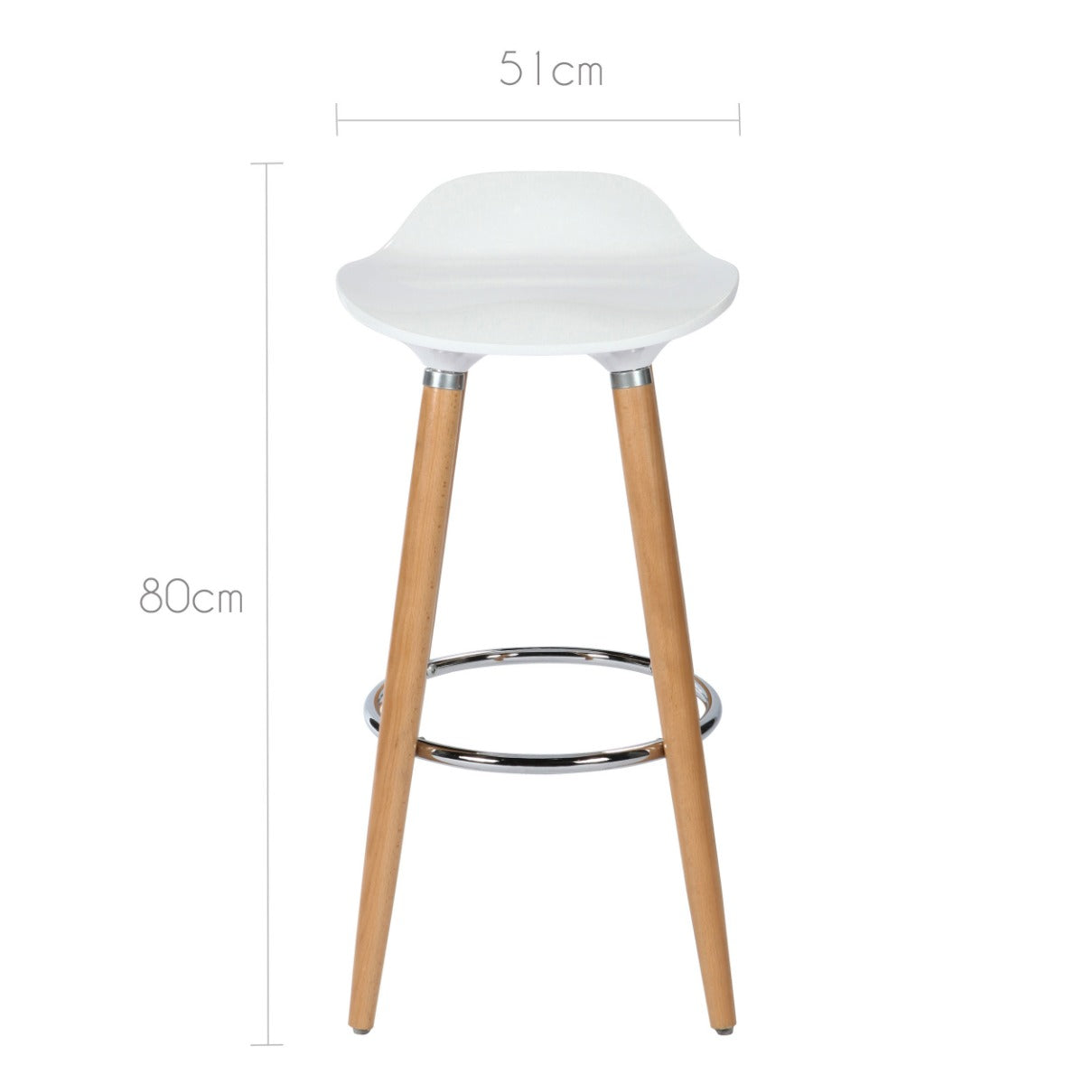 tabouret de bar blanc italien