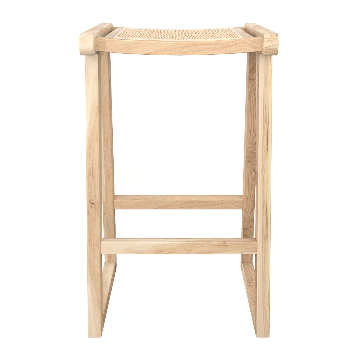 tabouret de bar haida en teck