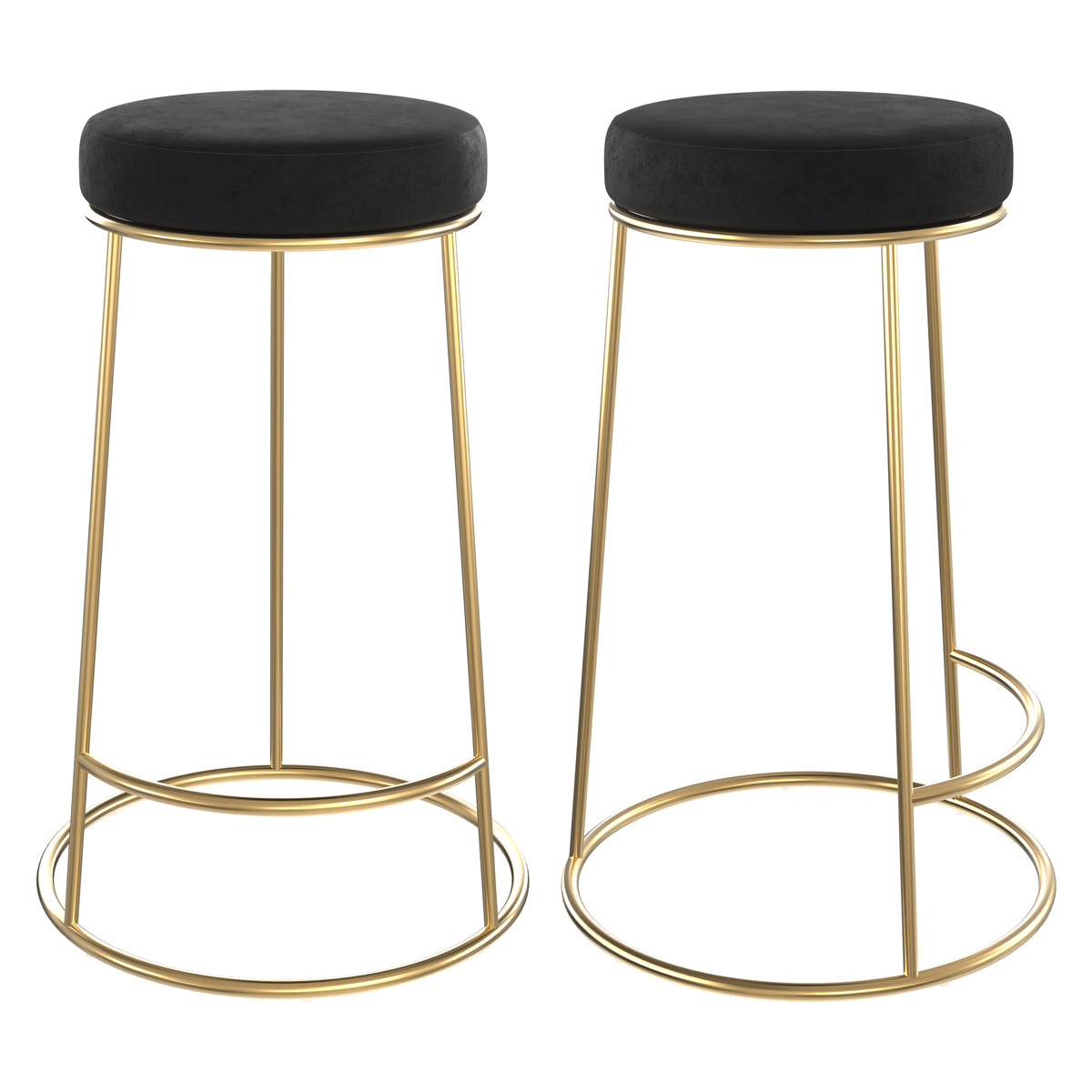 tabouret de bar noir kendal cofort