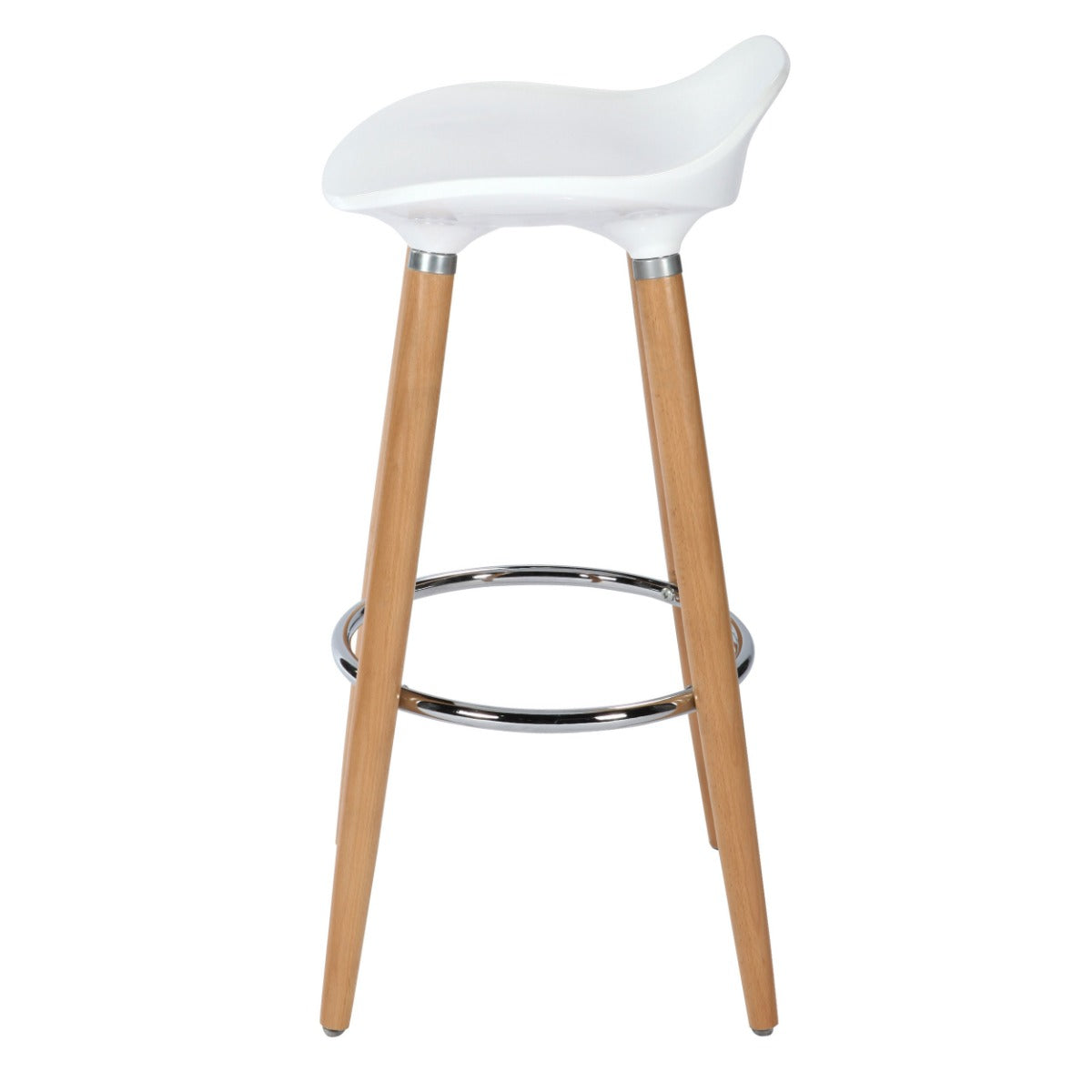 tabouret de bar pieds bois italien scandi
