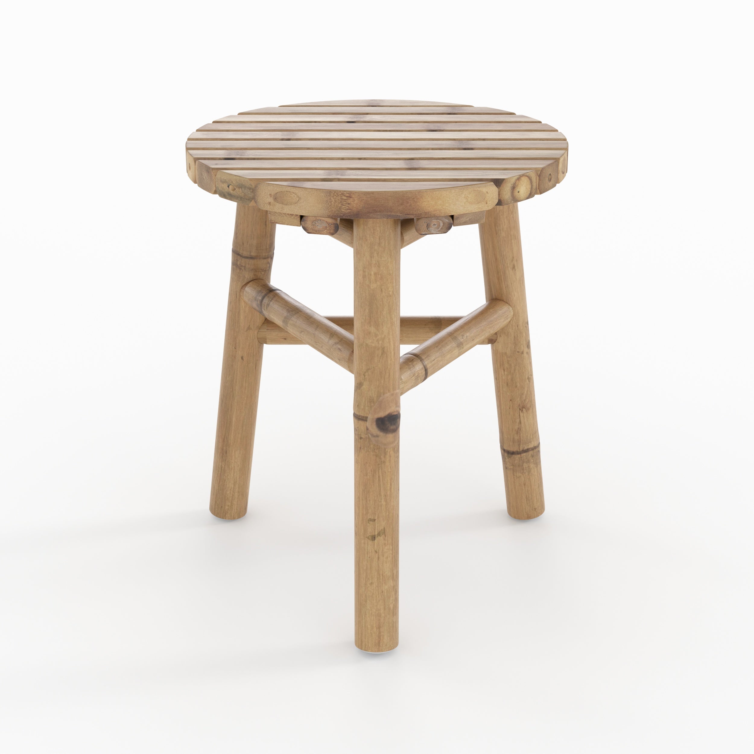 tabouret de jardin eli en bambou