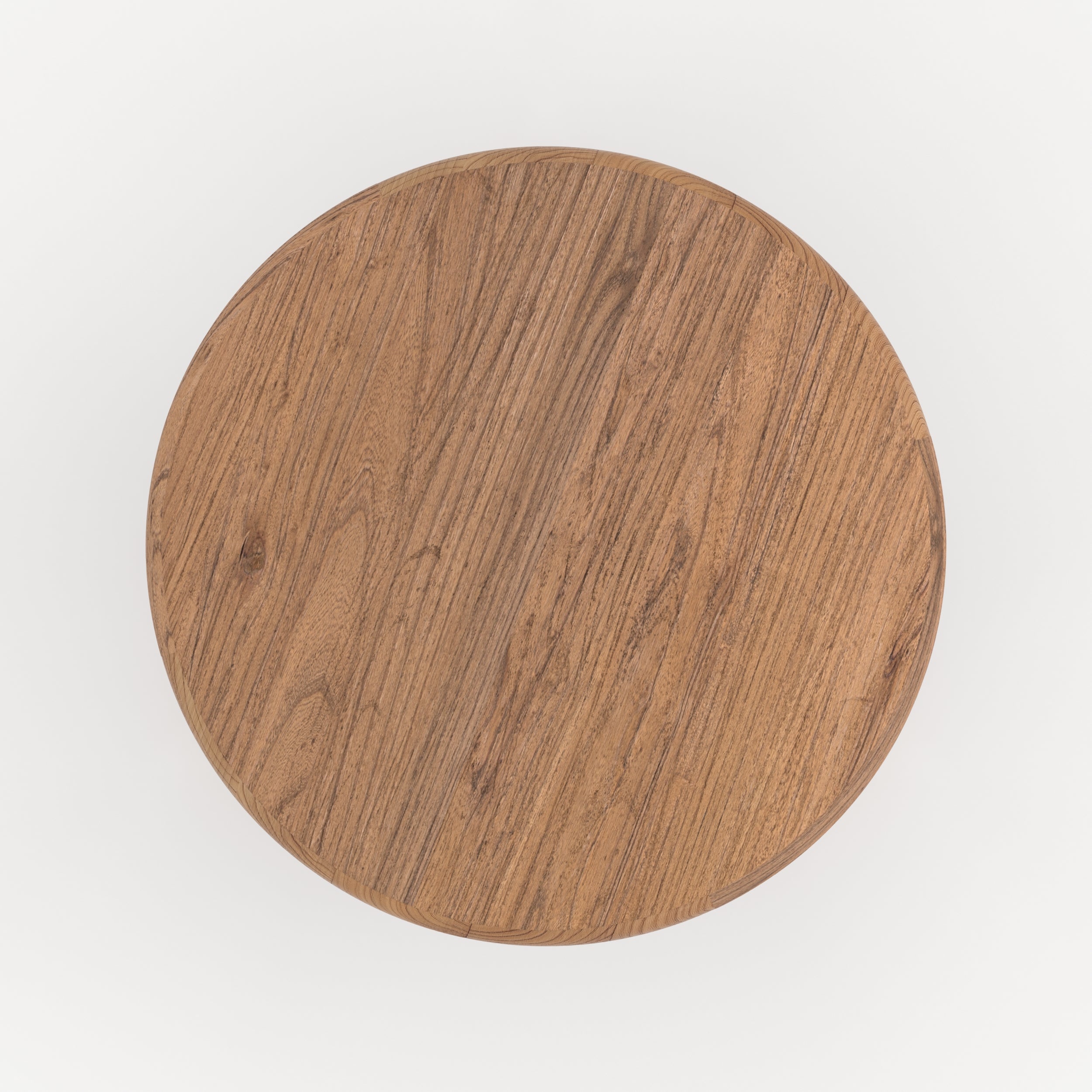 tabouret en bois d orme hauteur 42 cm toby