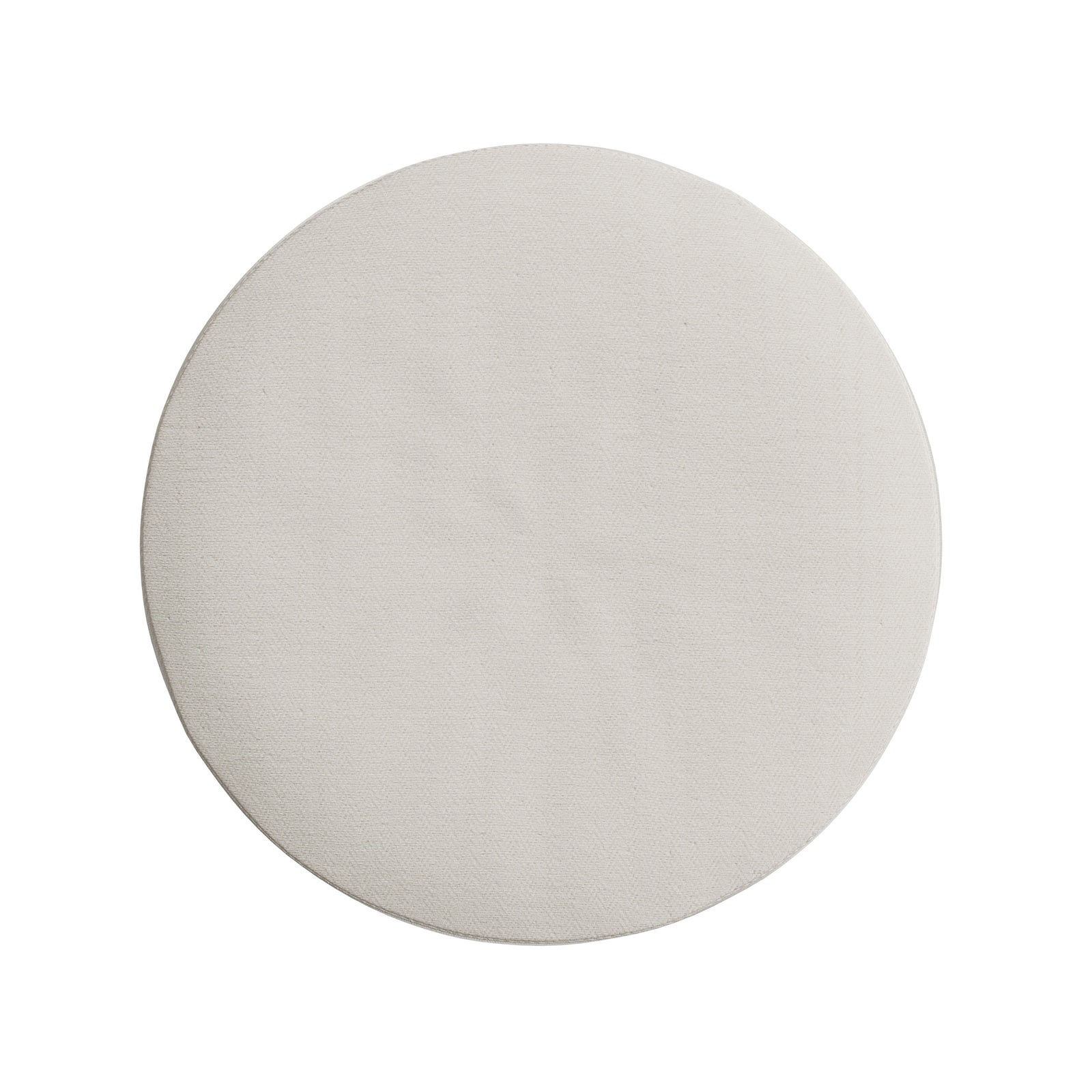 tabouret en rotin thea et tissu creme hauteur 45 cm