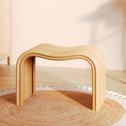 Tabouret Wave en rotin