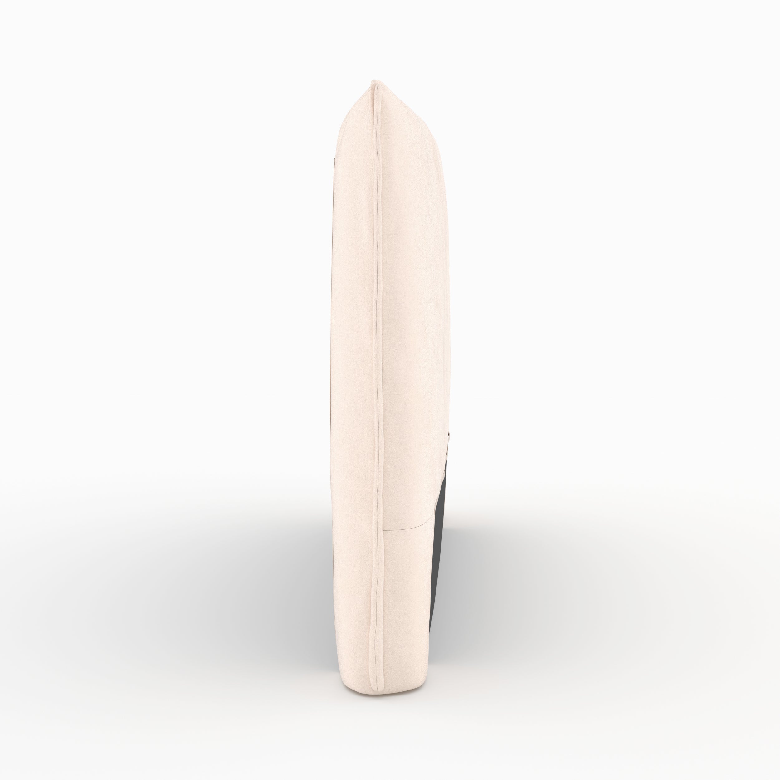 Tête de lit Safia en tissu blanc déhoussable 160 cm