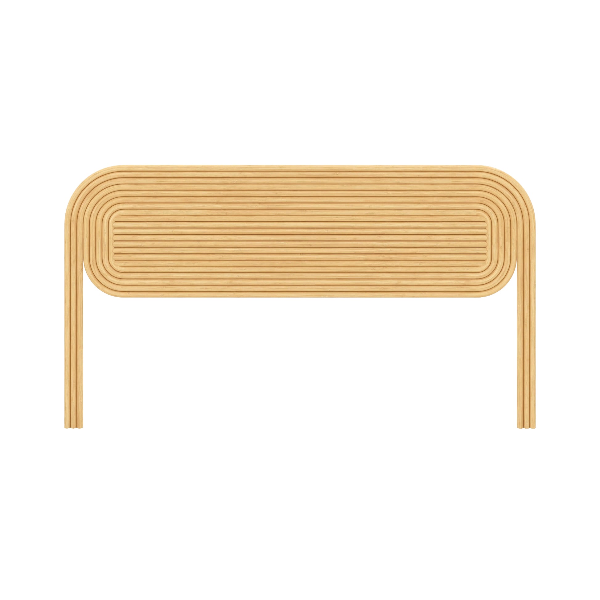 tete de lit 2 places 160 cm rotin naturel paloma