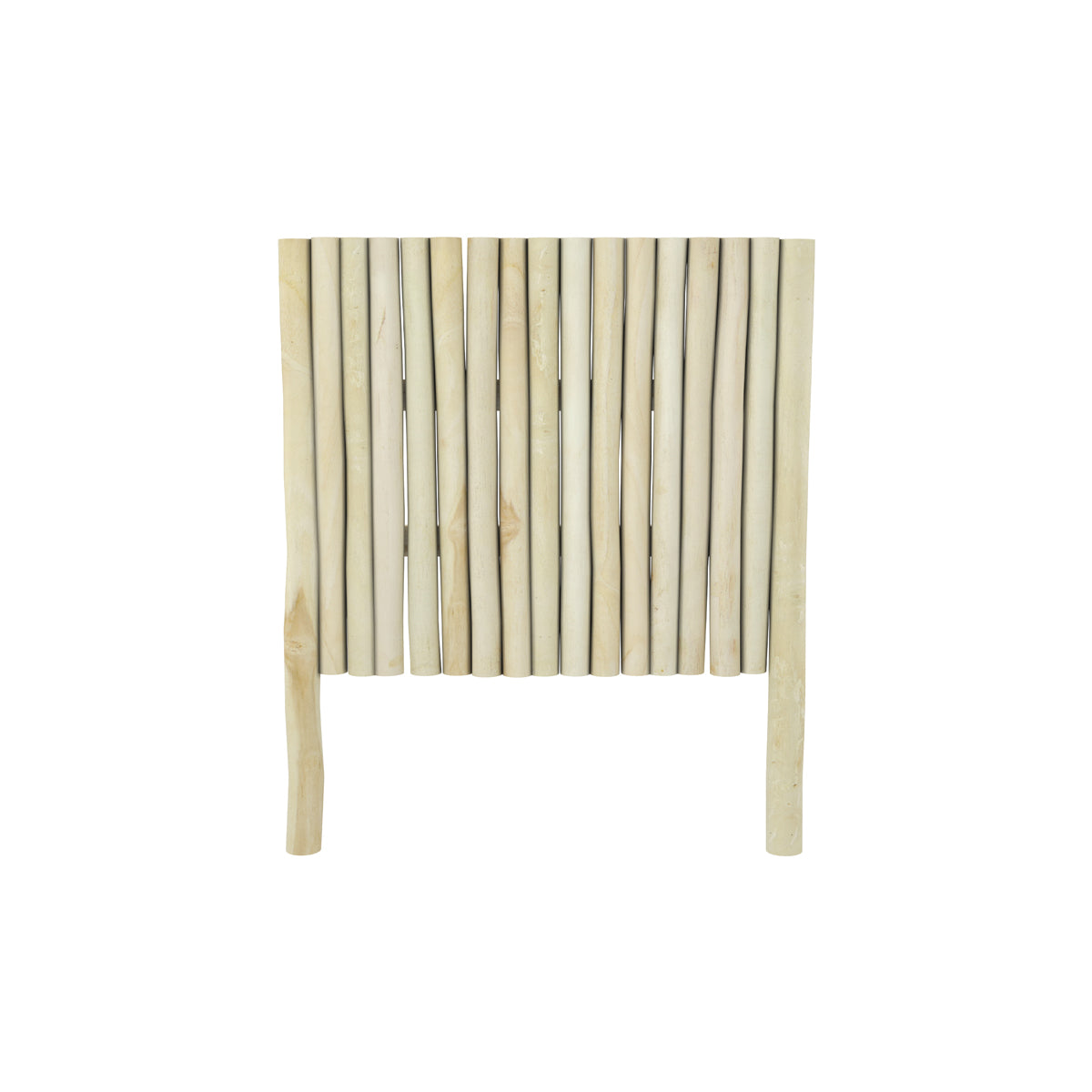 tete de lit 90 cm imani en bois de teck