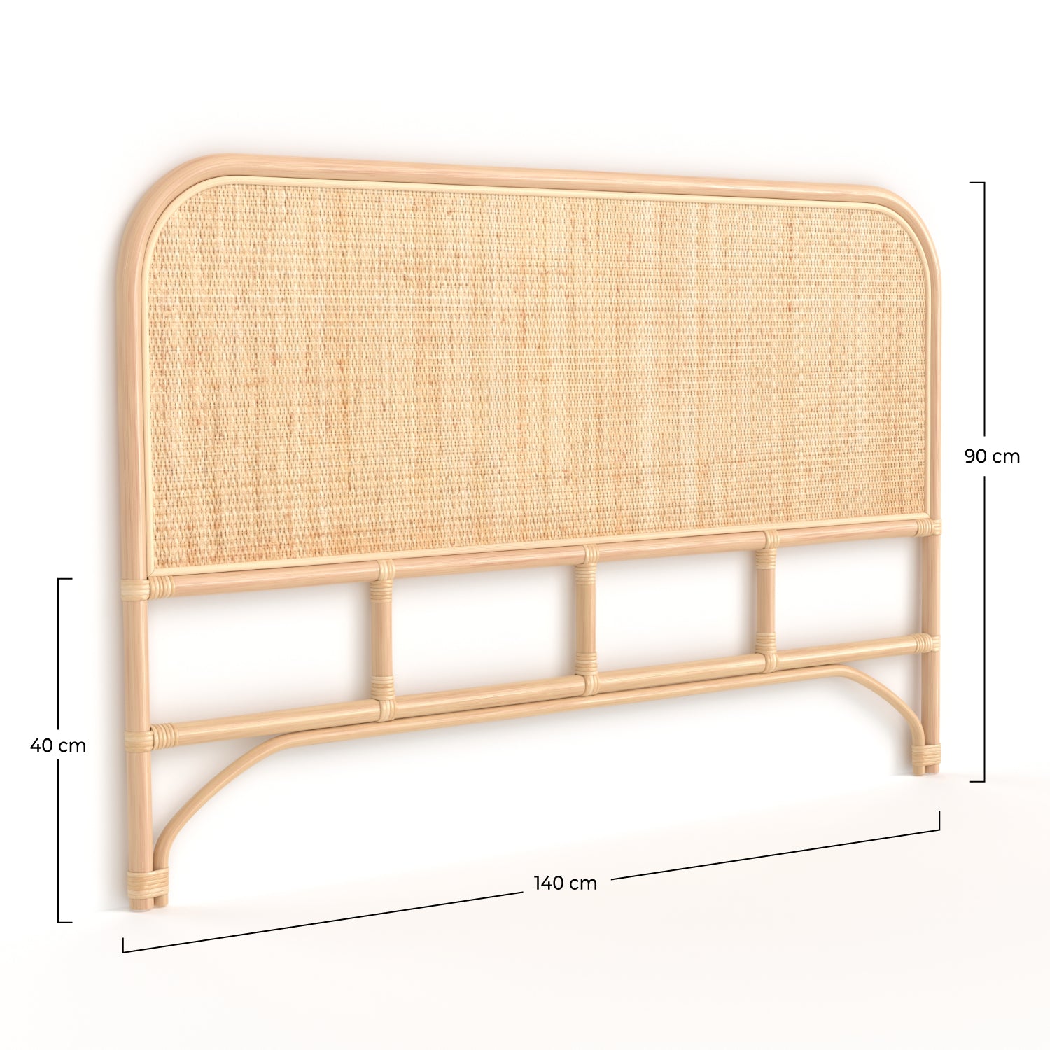 Cabecero de ratán Grace 140 cm