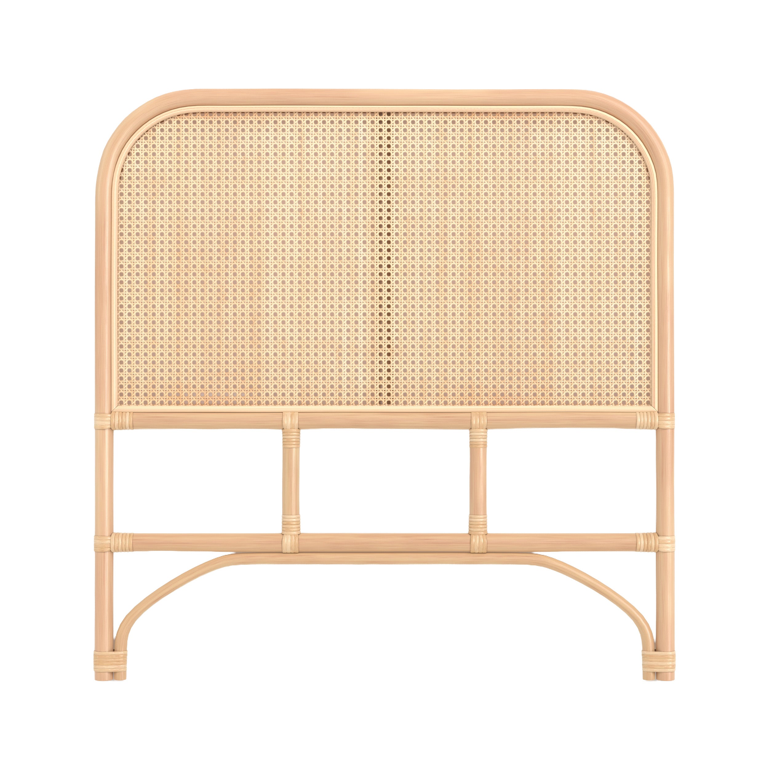 Tête de lit Naïra en rotin et cannage 90 cm