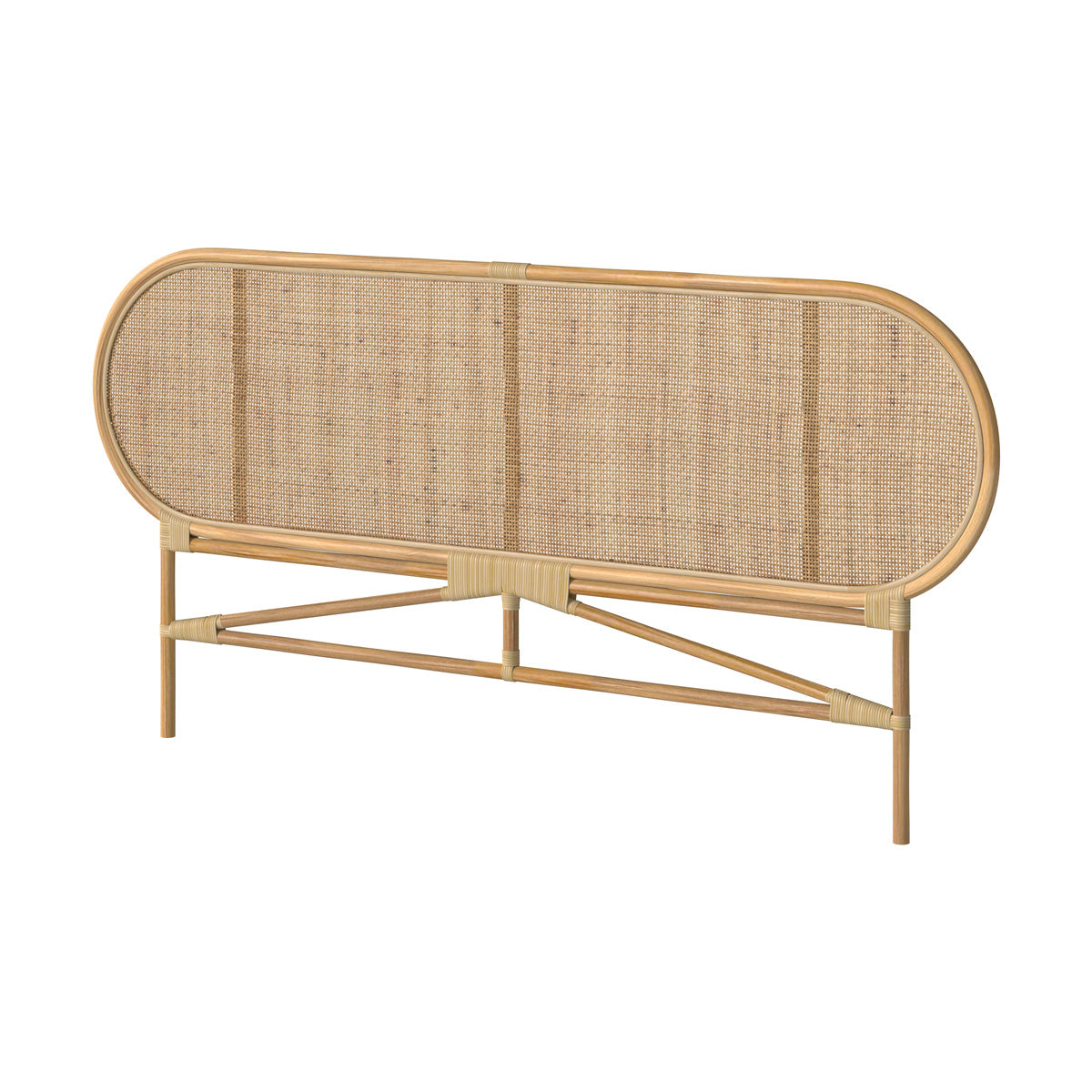 tete de lit navahino en rotin 190 cm