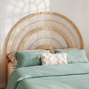 Tête de lit Astéria en rotin 140 cm