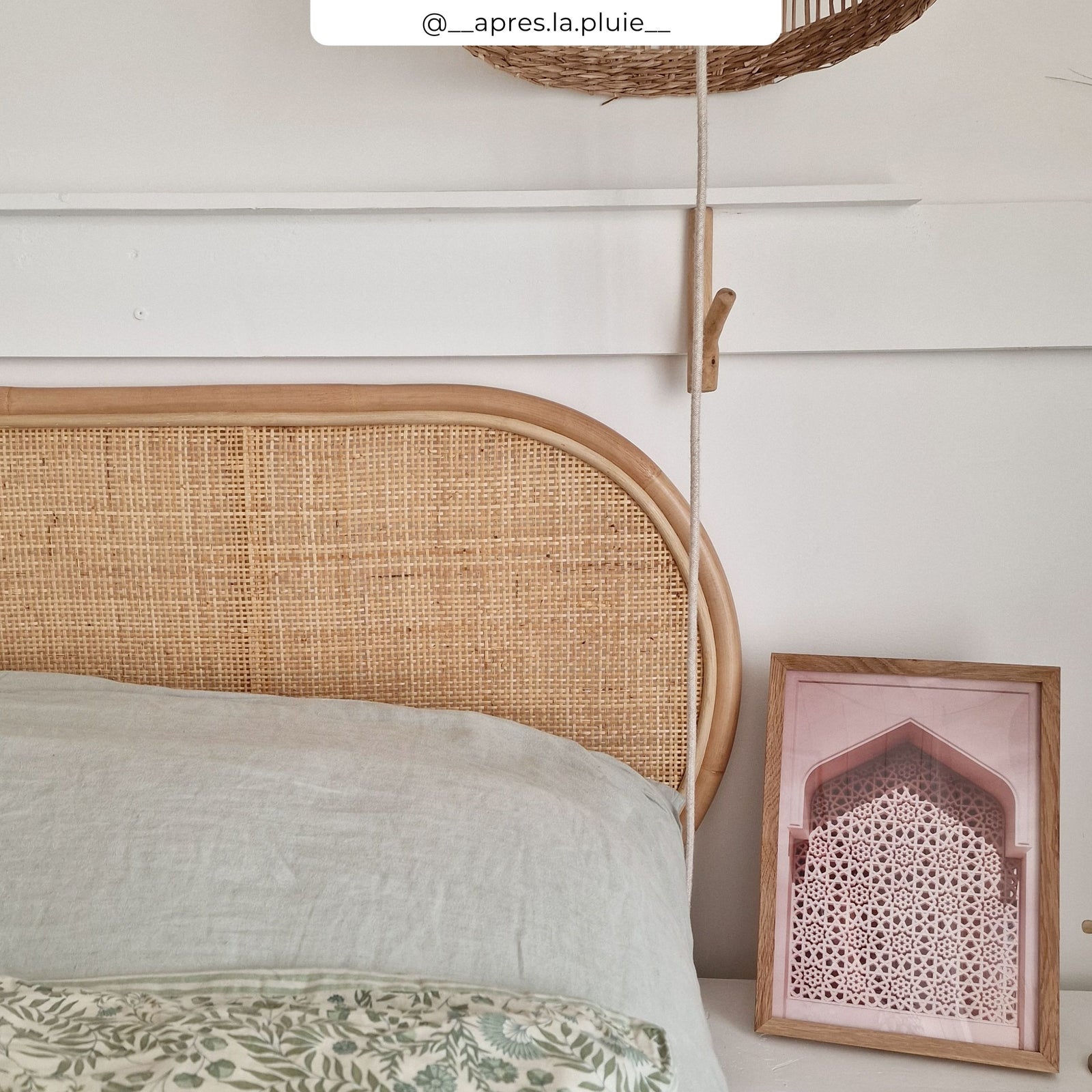 tete de lit rotin naturel 170 cm navahino ugc