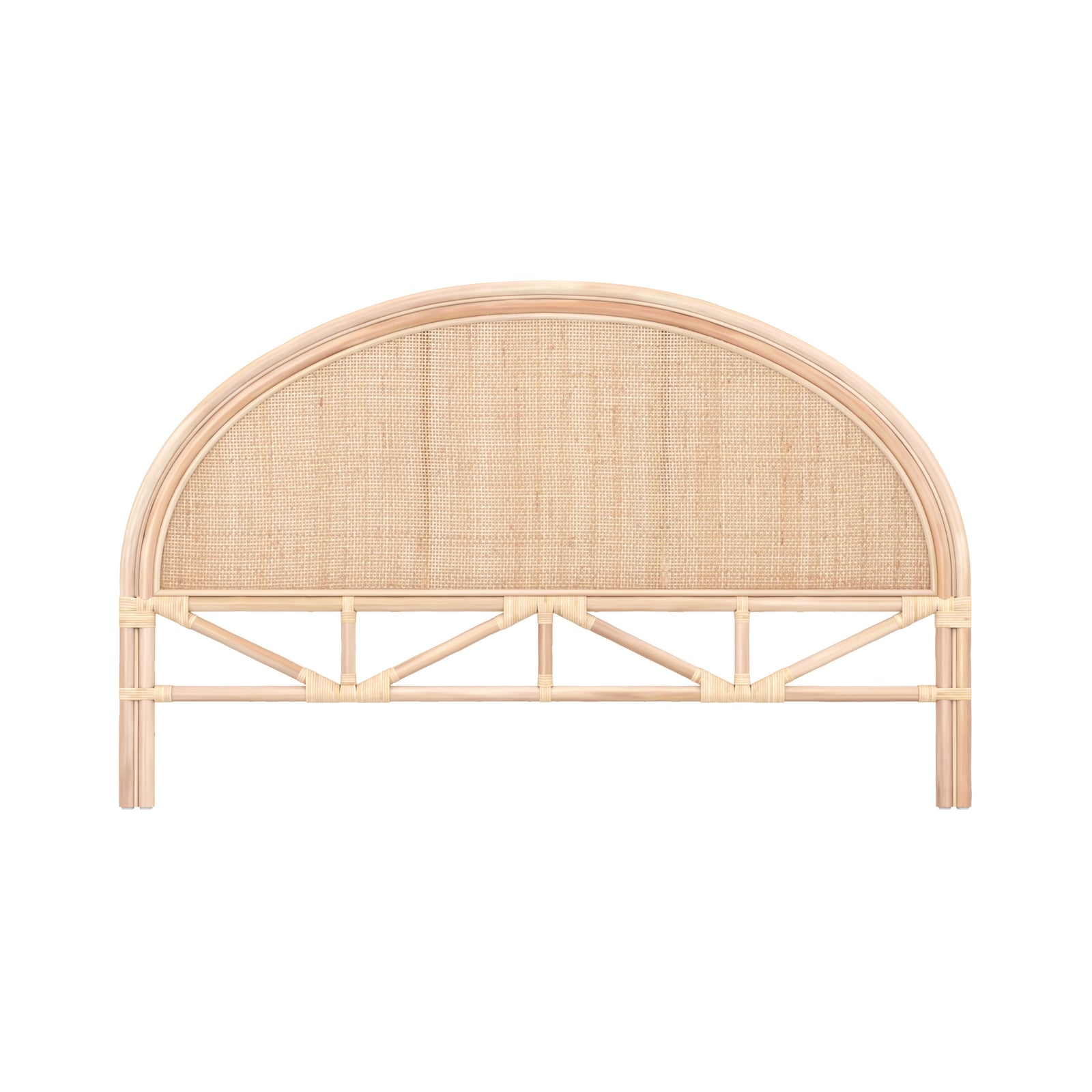 tete de lit rotin naturel madya 160cm