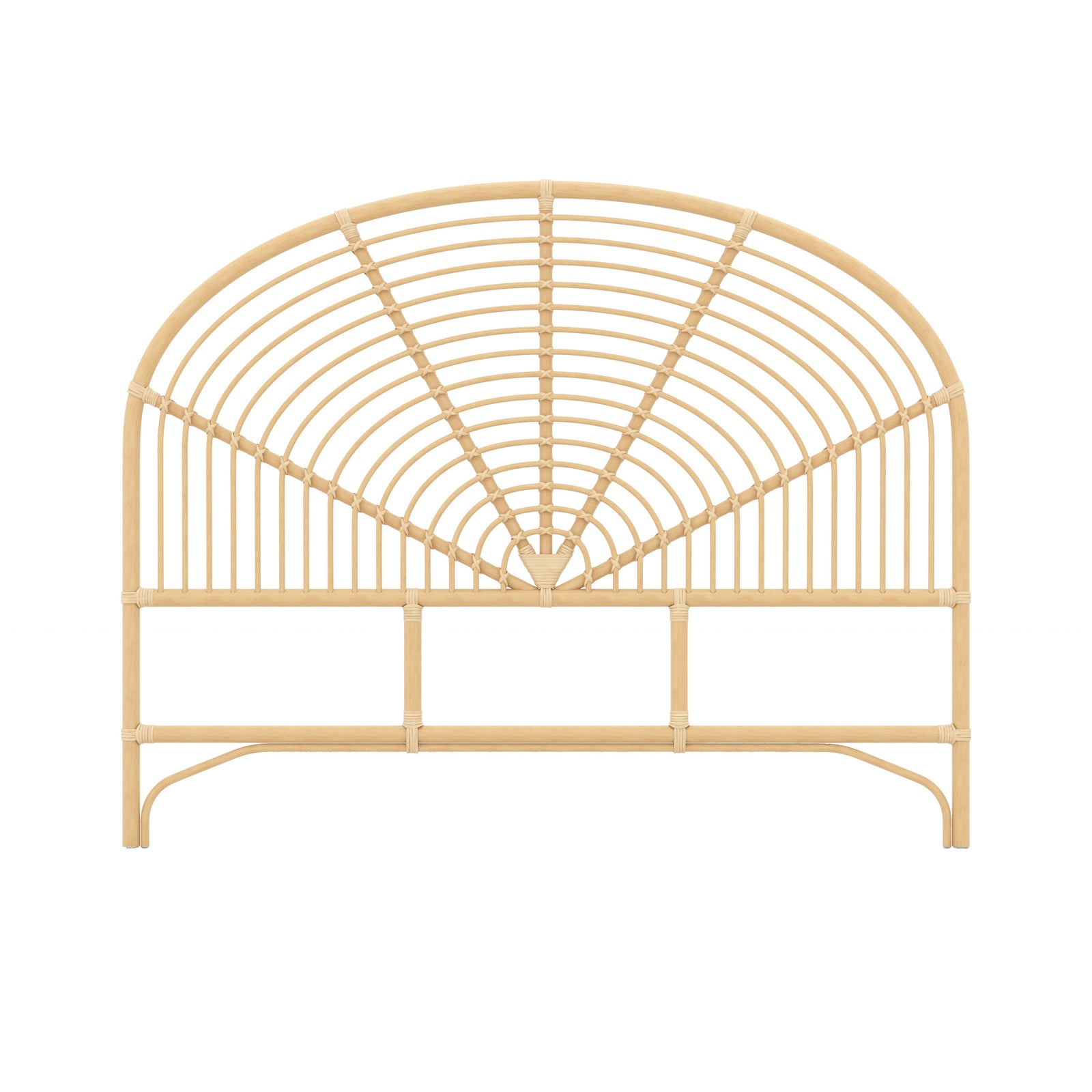 tete de lit selena rotin 140 cm fond blanc