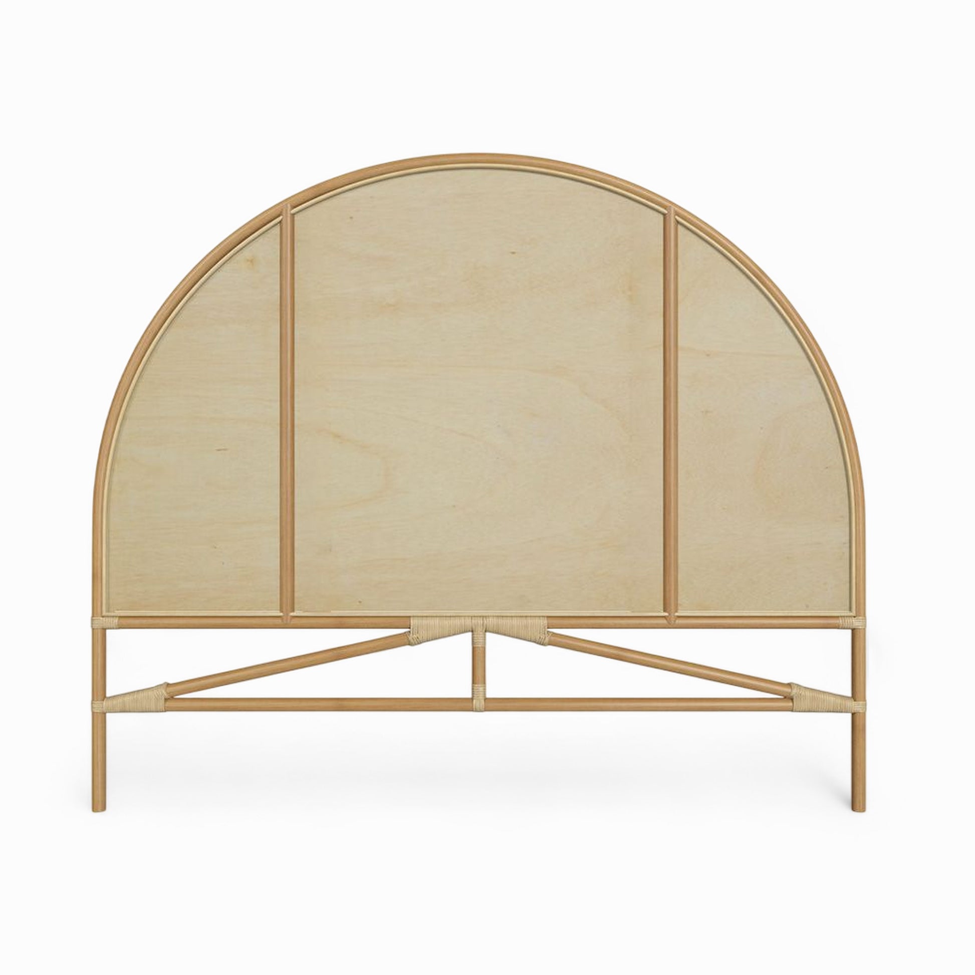 tete lit beigia en rotin 160 cm