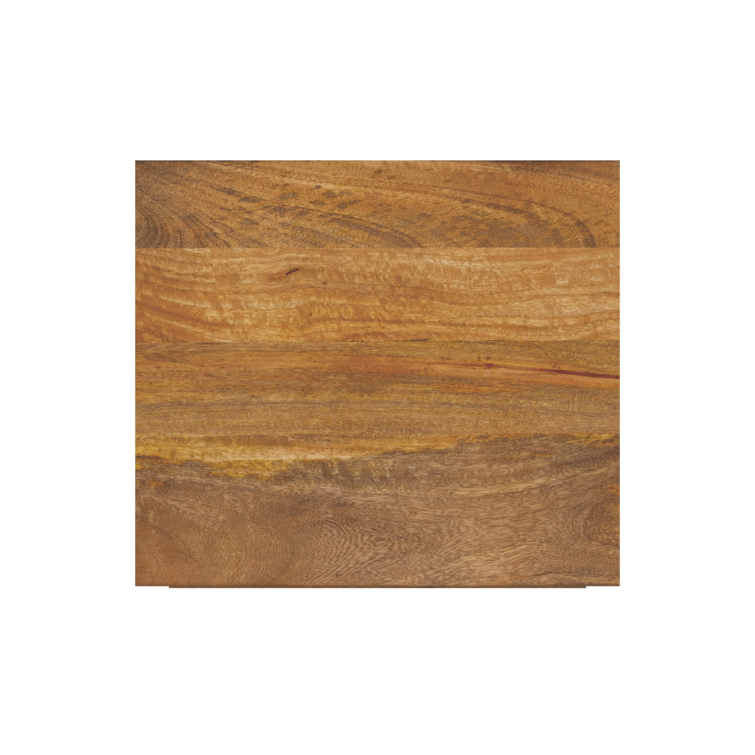 tiki table de chevet niche bois tiroirs cannage
